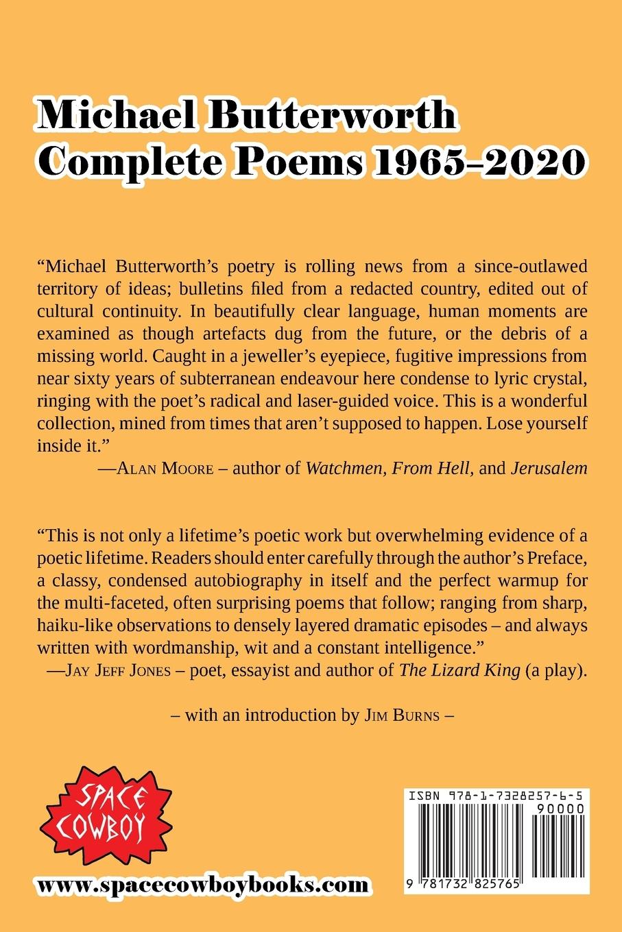 Rückseitencover Complete Poems 1965-2020