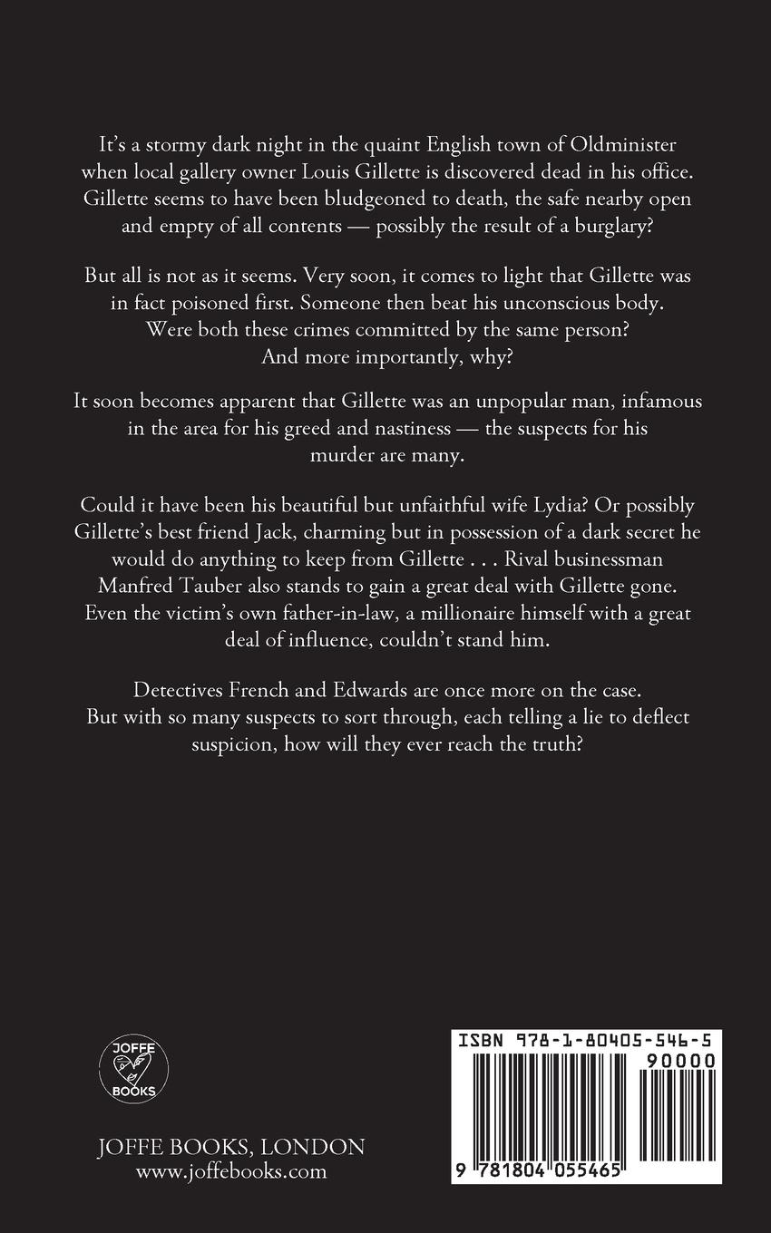 Rückseitencover NO CHOICE BUT MURDER an absolutely gripping murder mystery full of twists