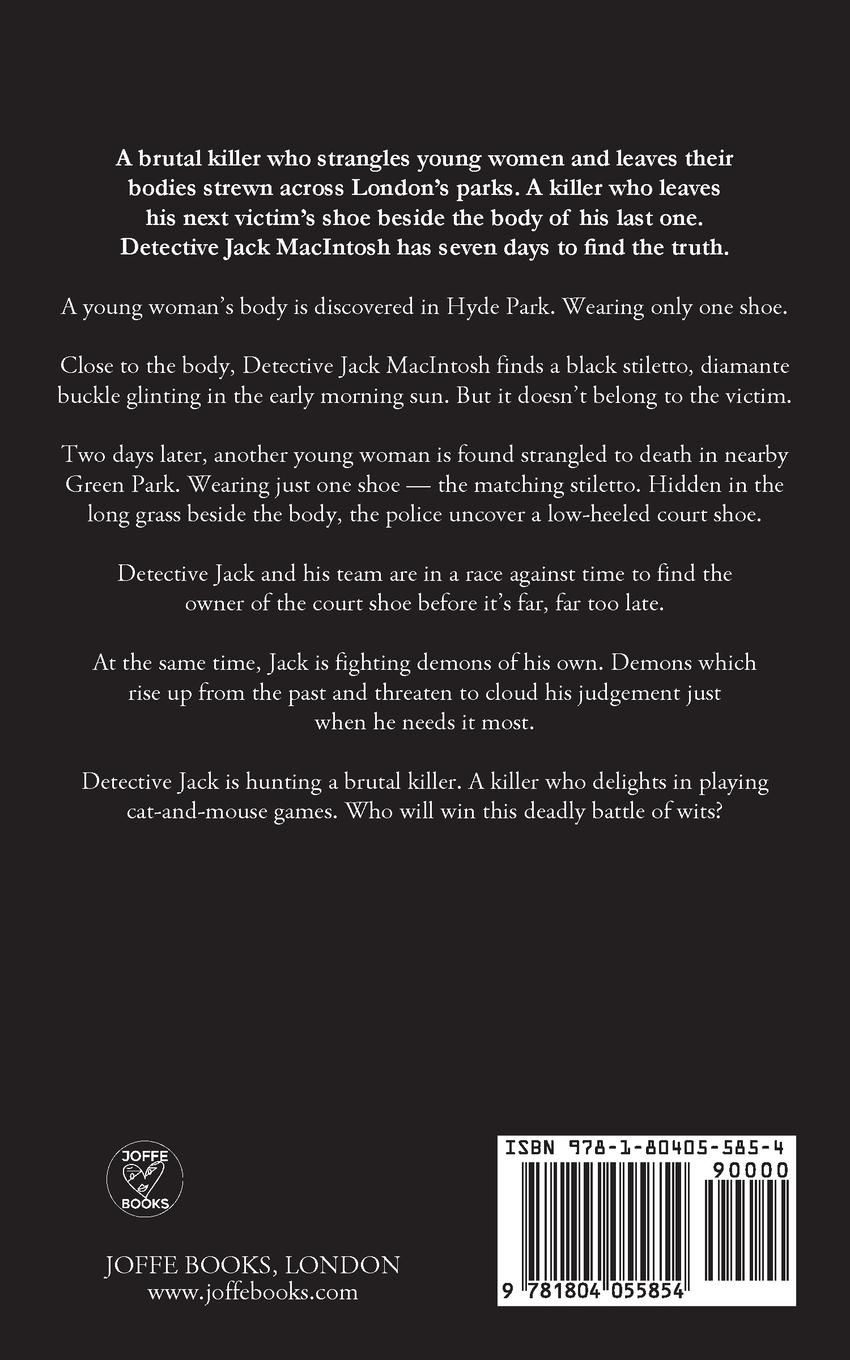 Rückseitencover SEVEN DAYS TO DIE an absolutely gripping crime thriller with a massive twist