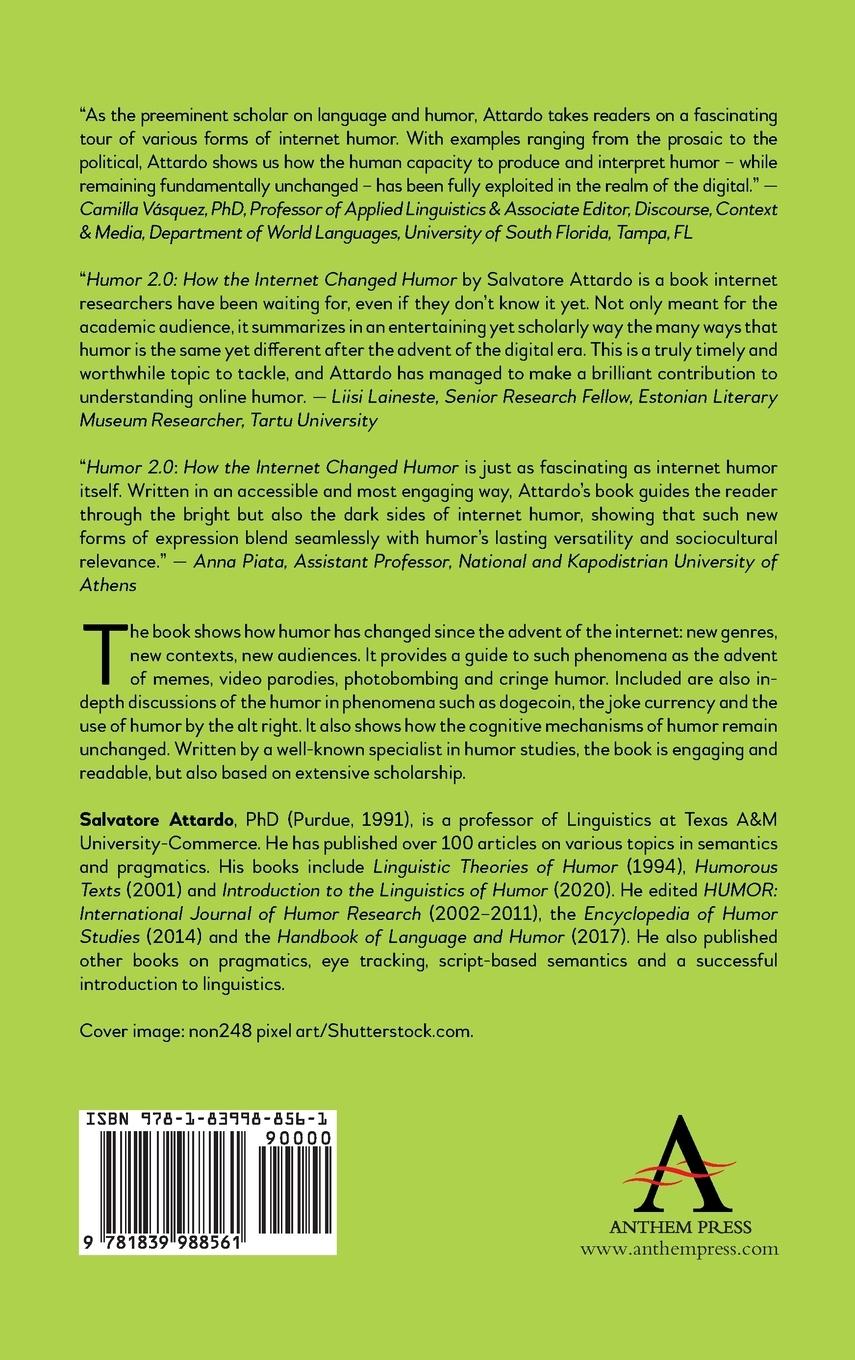 Rückseitencover Humor 2.0