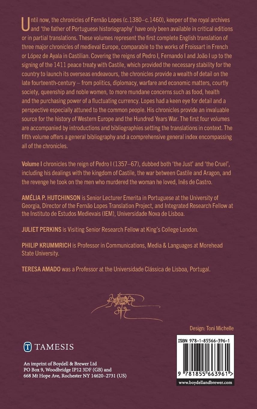 Rückseitencover Chronicles of Fernão Lopes