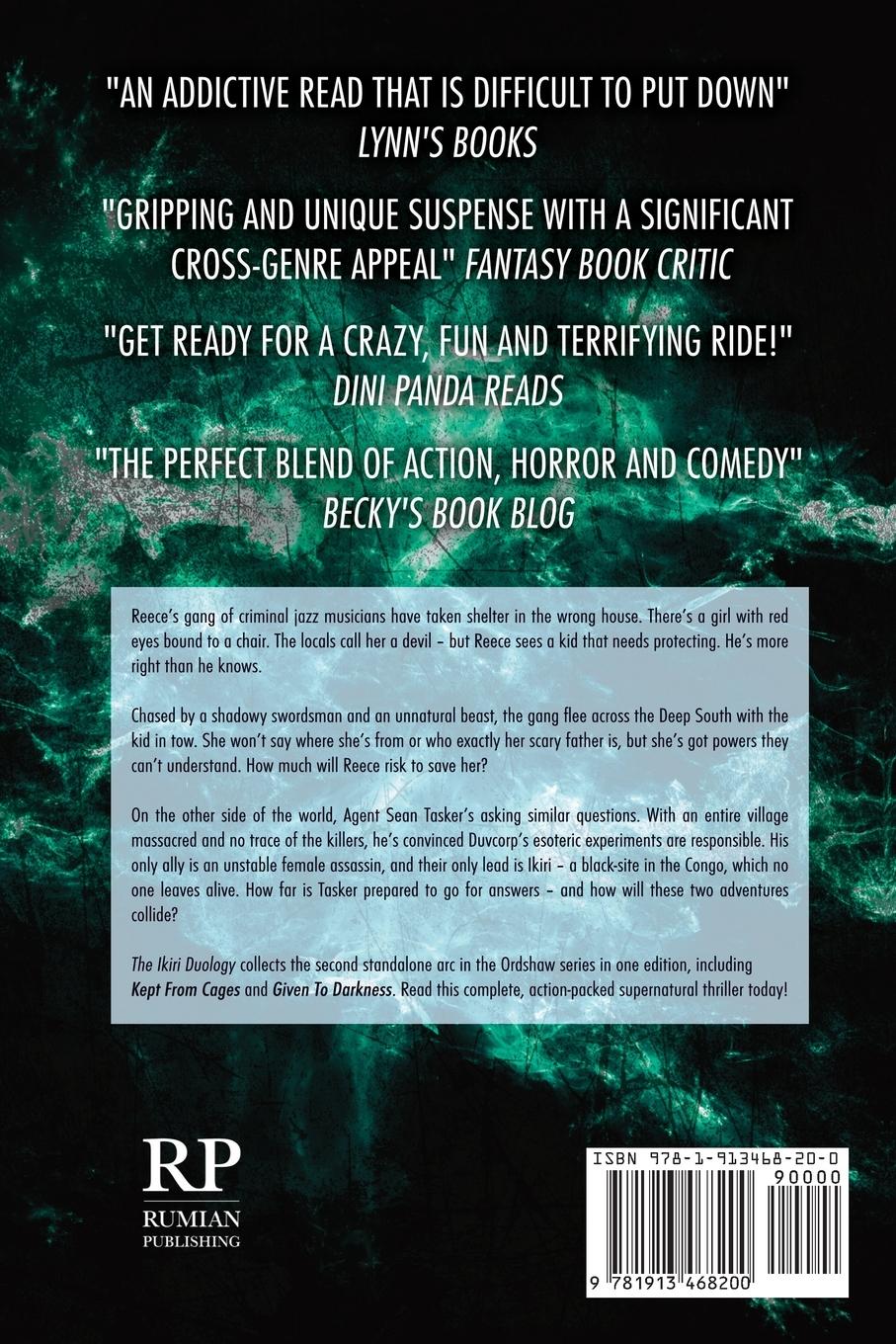 Rückseitencover The Ikiri Duology