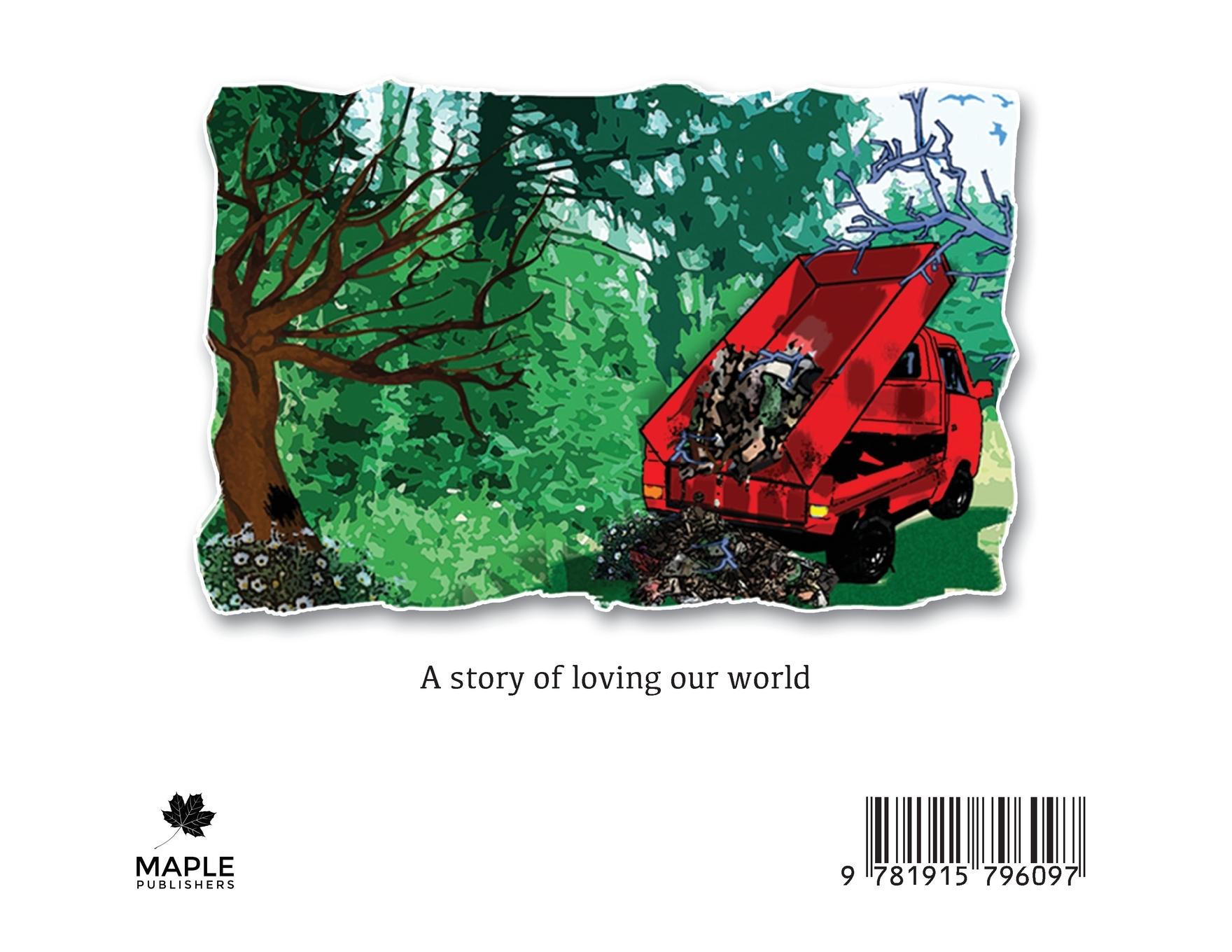 Rückseitencover Hafro and the Ghostly, Ghastly Rubbish