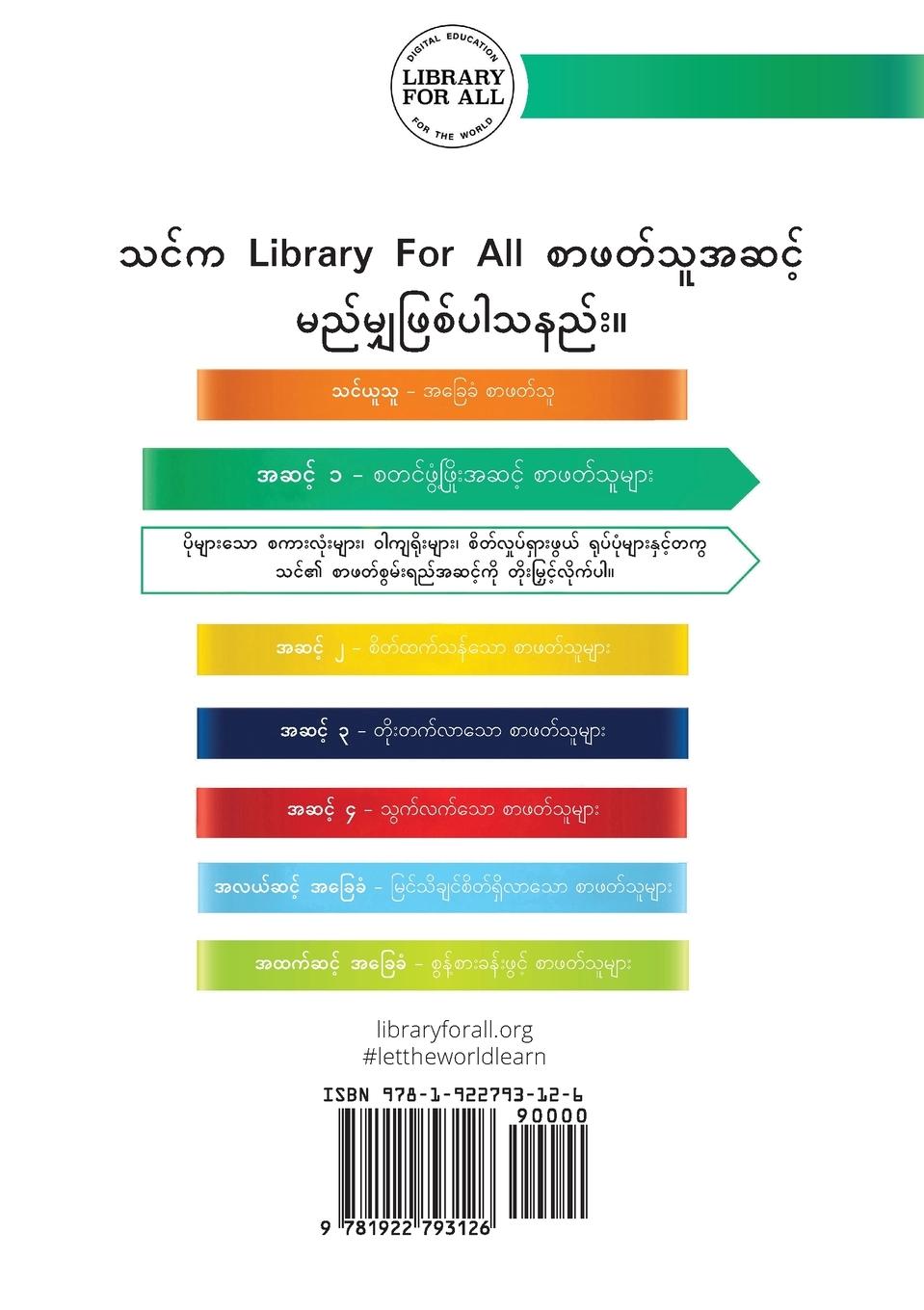 Rückseitencover Eat - စားမယ်