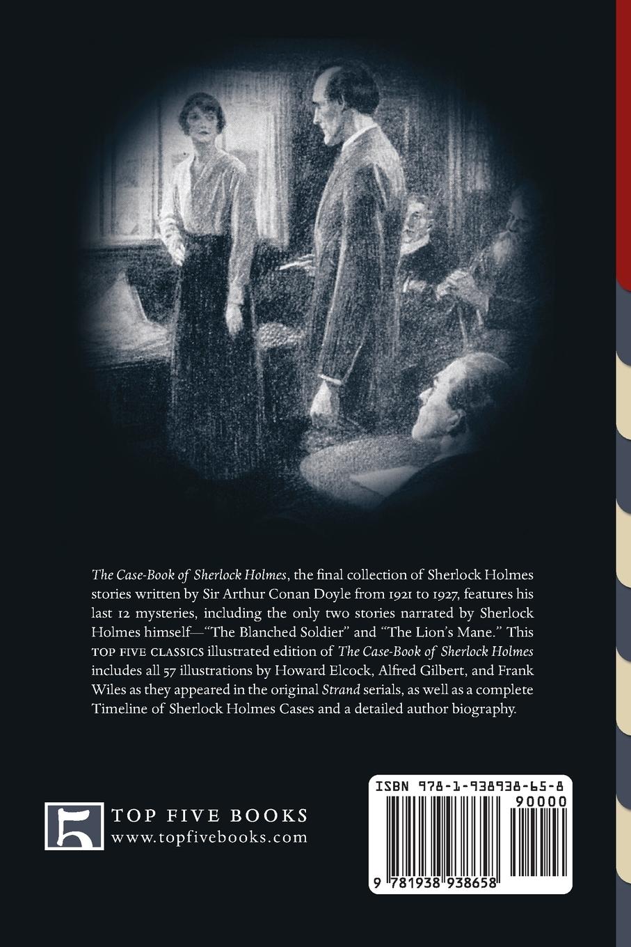 Rückseitencover The Case-Book of Sherlock Holmes