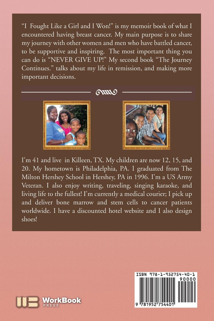 Rückseitencover I Fought Like a Girl and I Won!