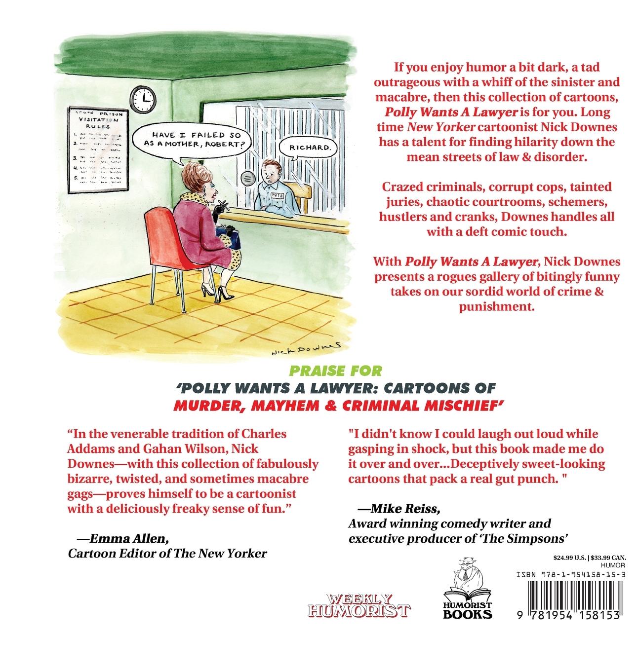 Rückseitencover Polly Wants A Lawyer