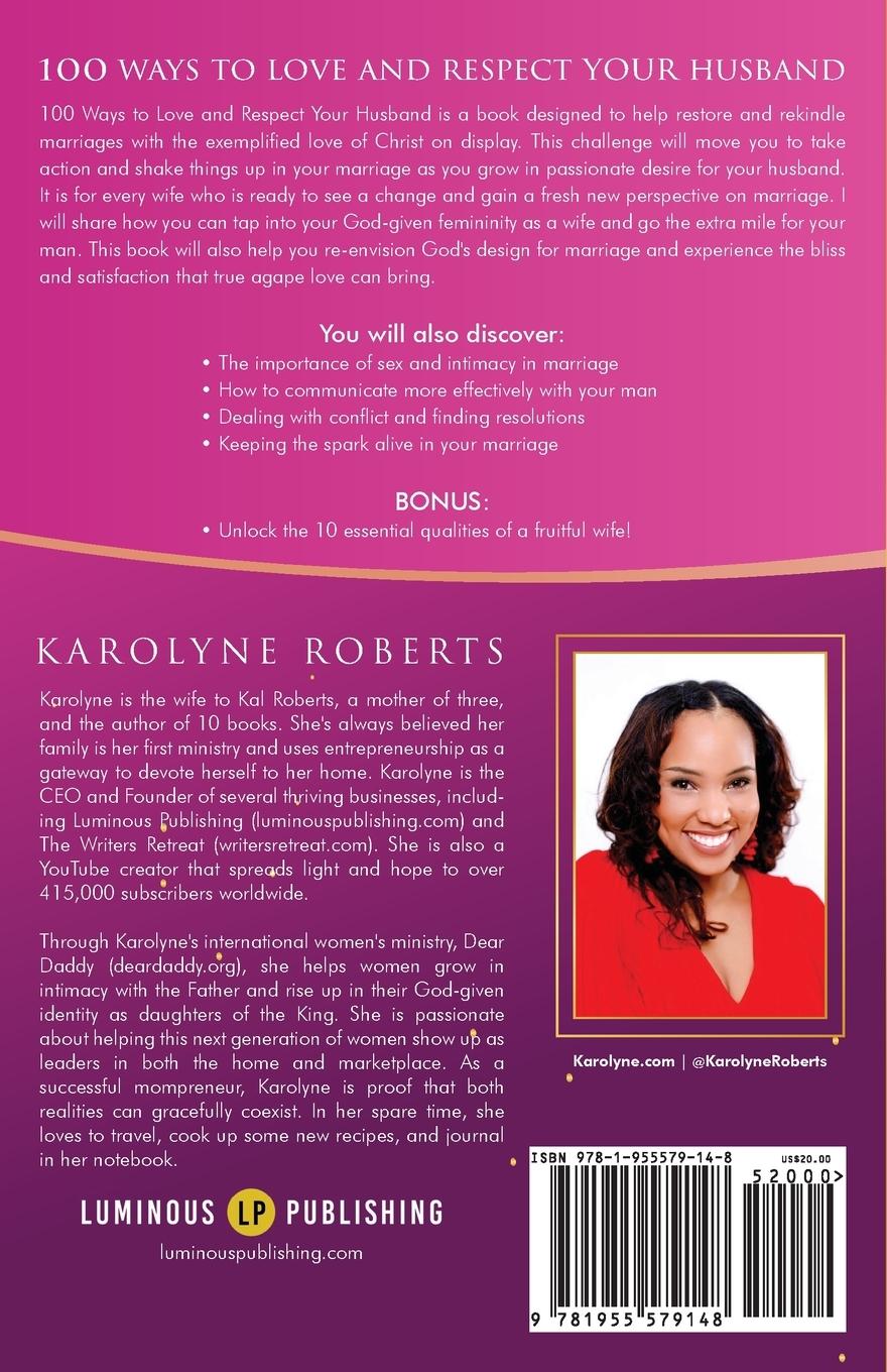 Rückseitencover 100 Ways to Love and Respect Your Husband