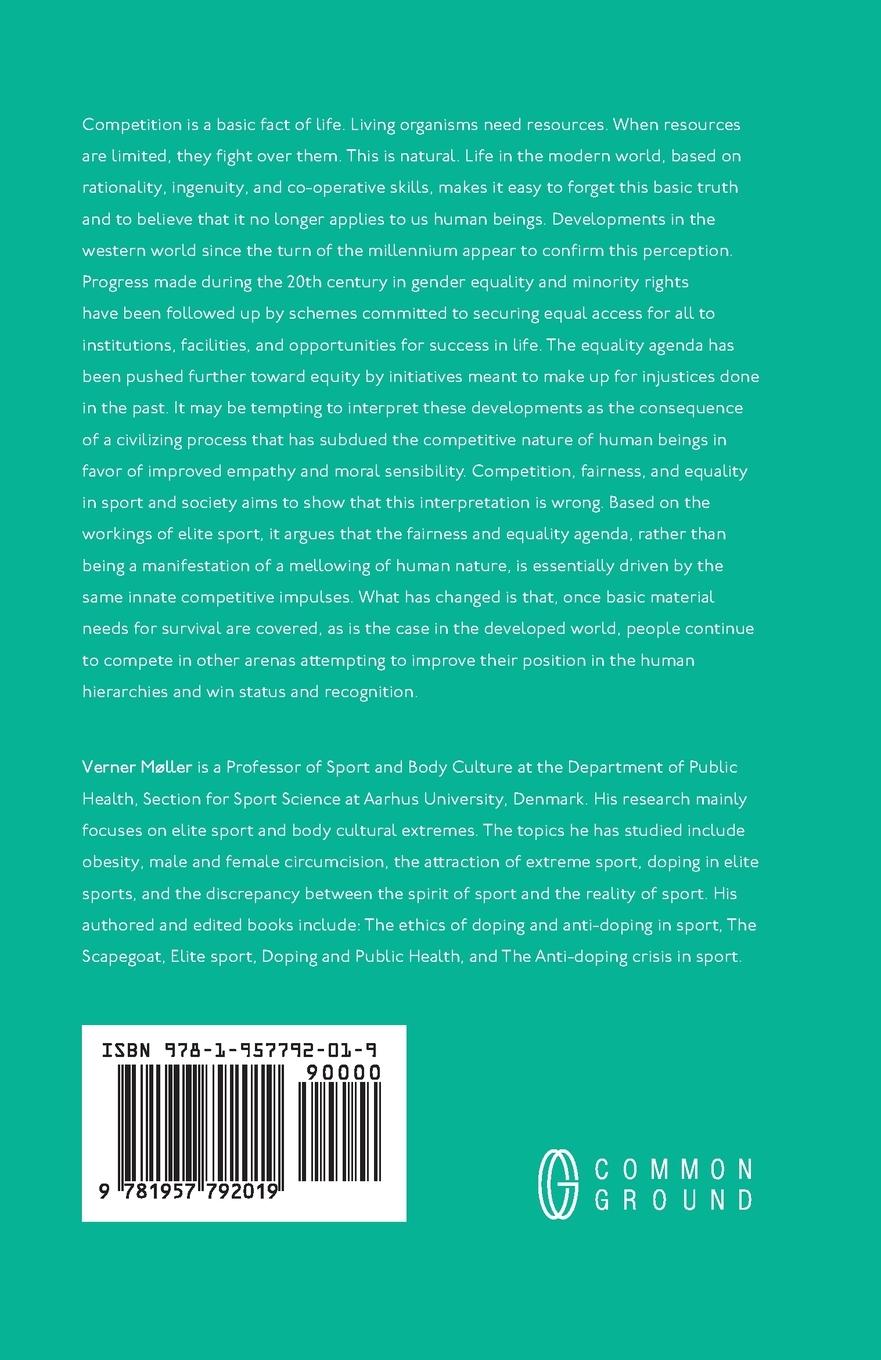 Rückseitencover Competition, Fairness and Equality in Sport and Society