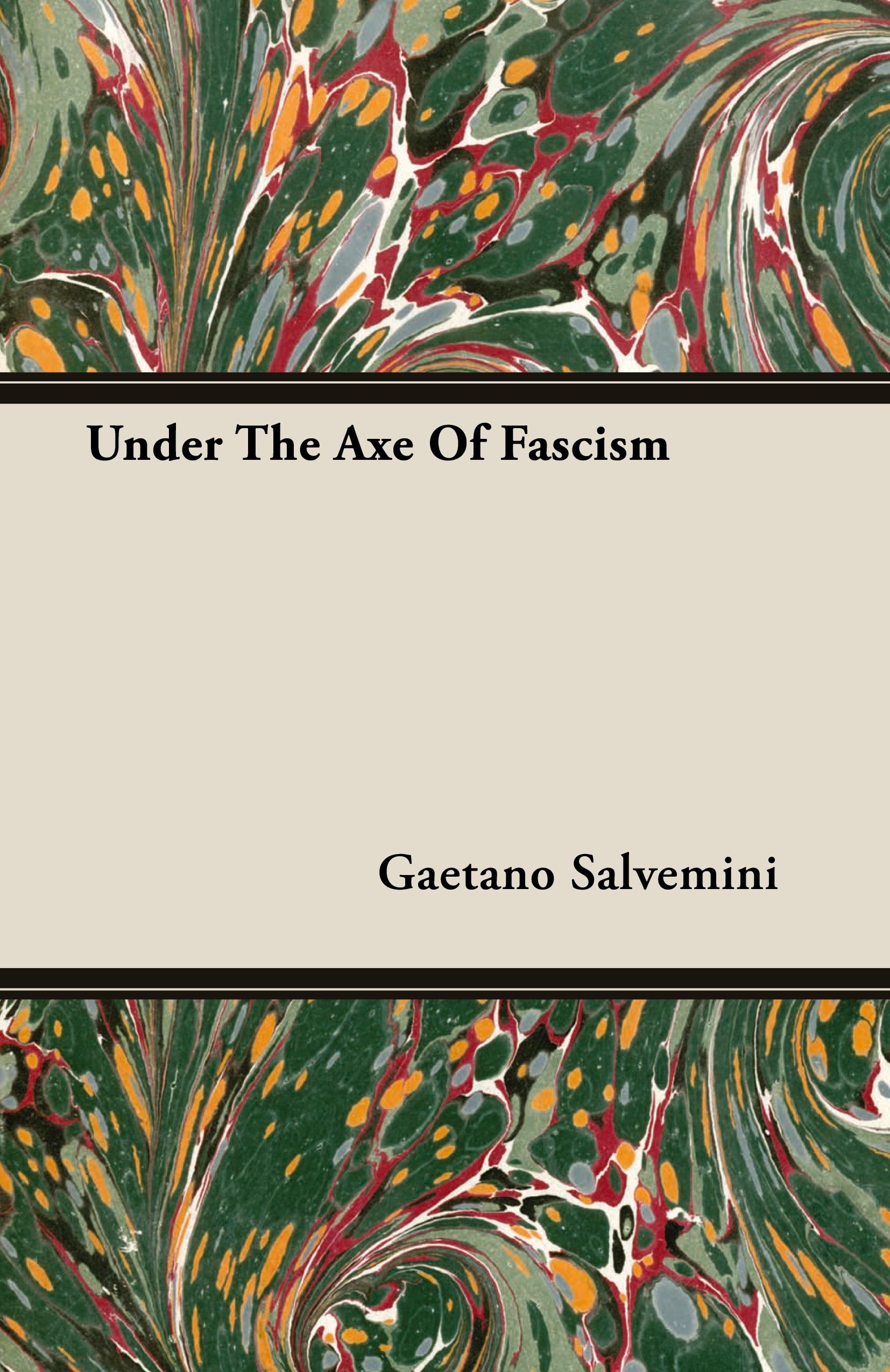 Vorderes Coverbild Under The Axe Of Fascism