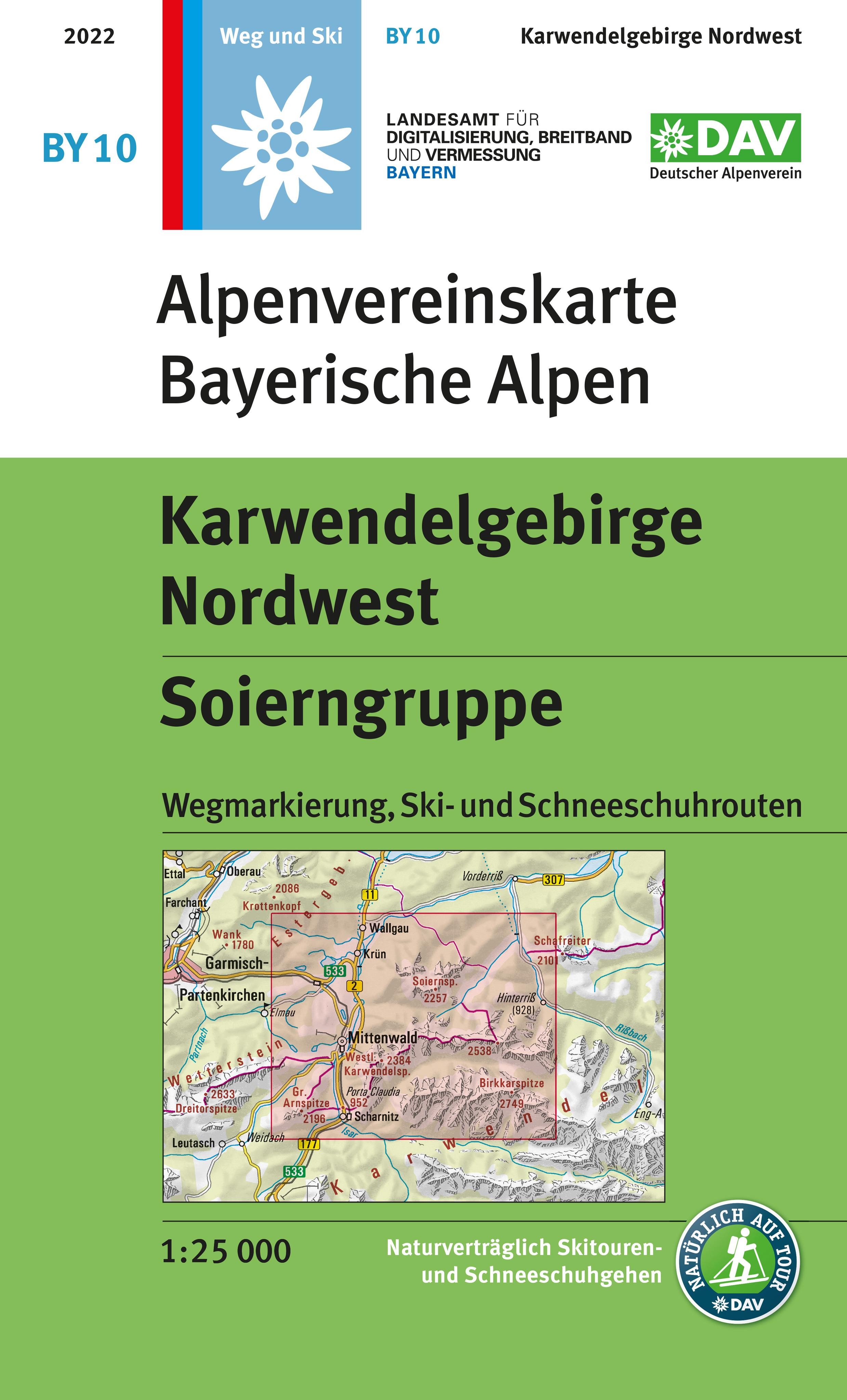 Vorderes Coverbild Karwendelgebirge Nordwest, Soierngruppe