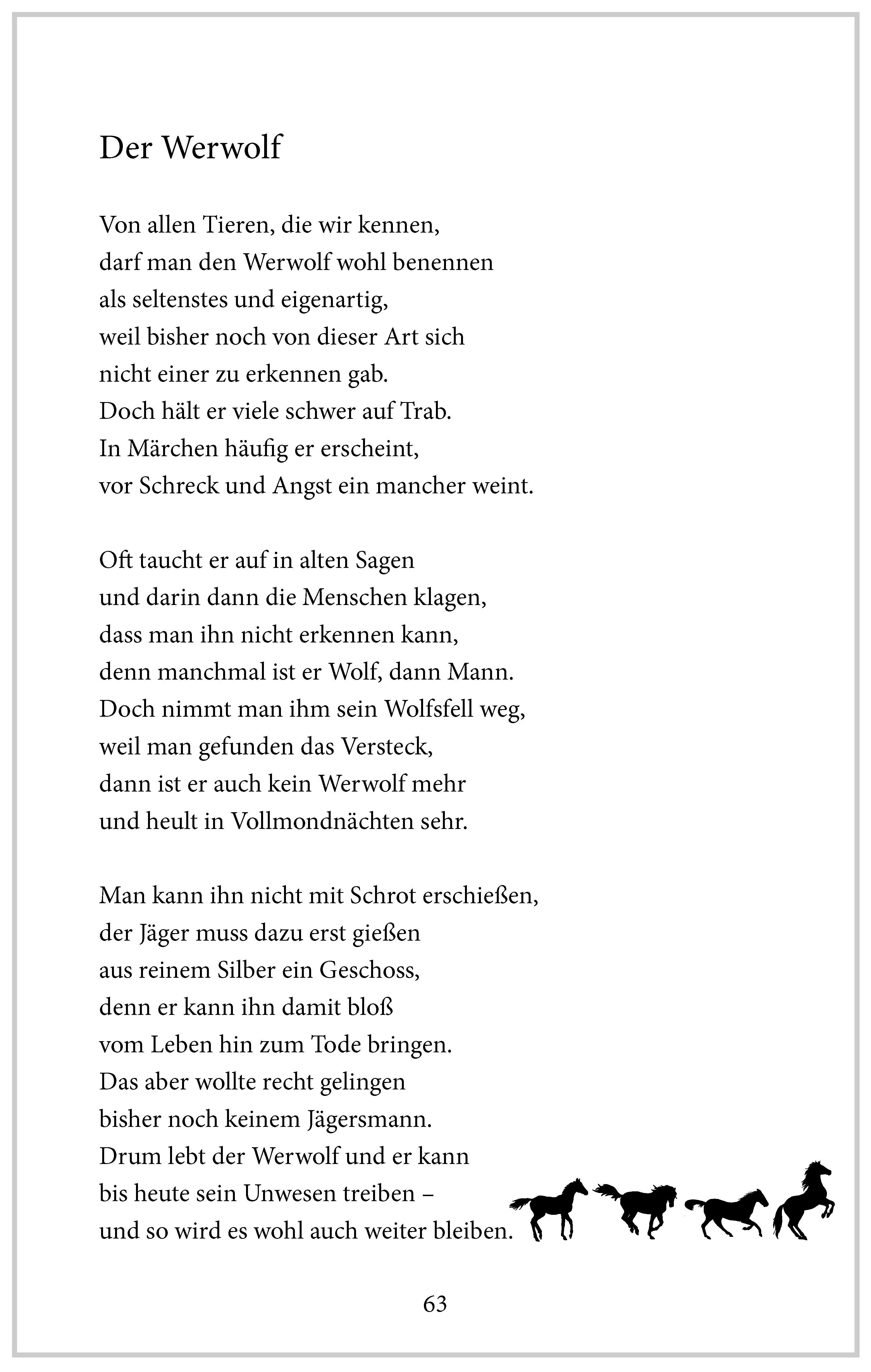 Beispielinhalt (Bild) Heitere Geschichten für Senioren: Das Pferd in der Bar ... und viele weitere kurze Geschichten in Reimen für Senioren