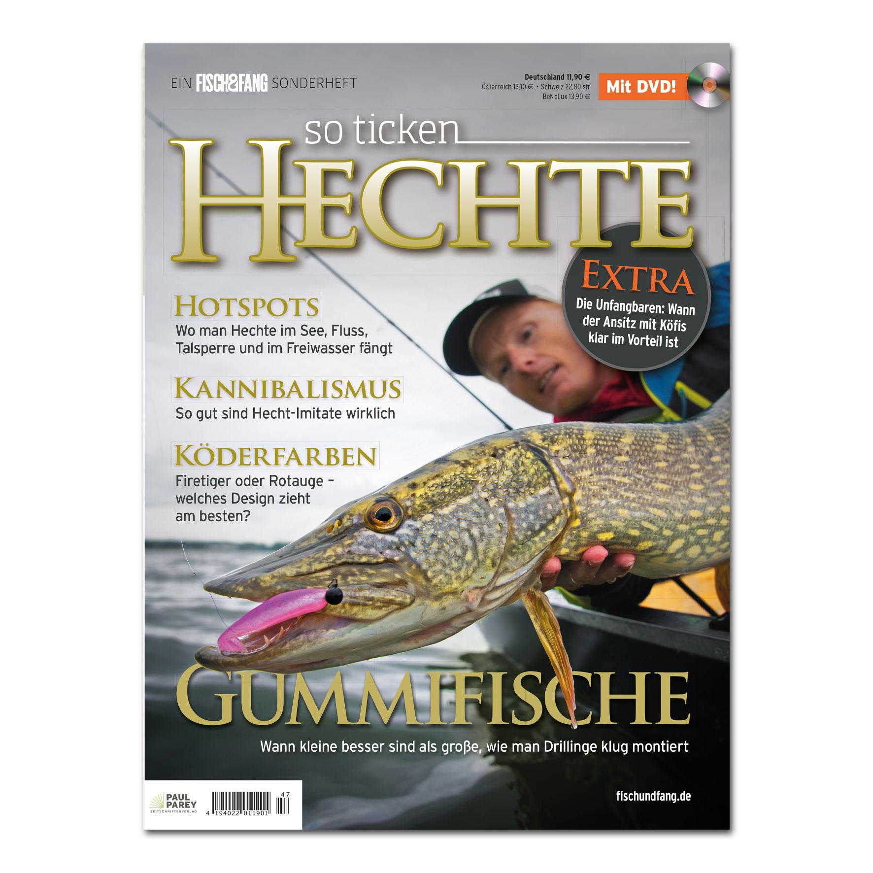 Vorderes Coverbild FISCH & FANG Sonderheft Nr. 47: So ticken Hechte + DVD