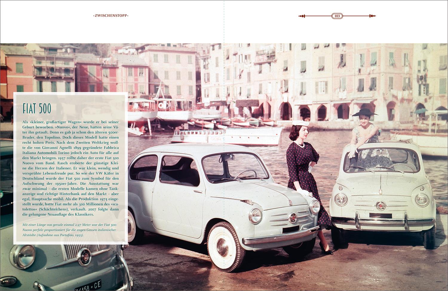 Beispielinhalt (Bild) KUNTH Bildband Heute so schön wie damals, Legendäre Urlaubsorte in Italien