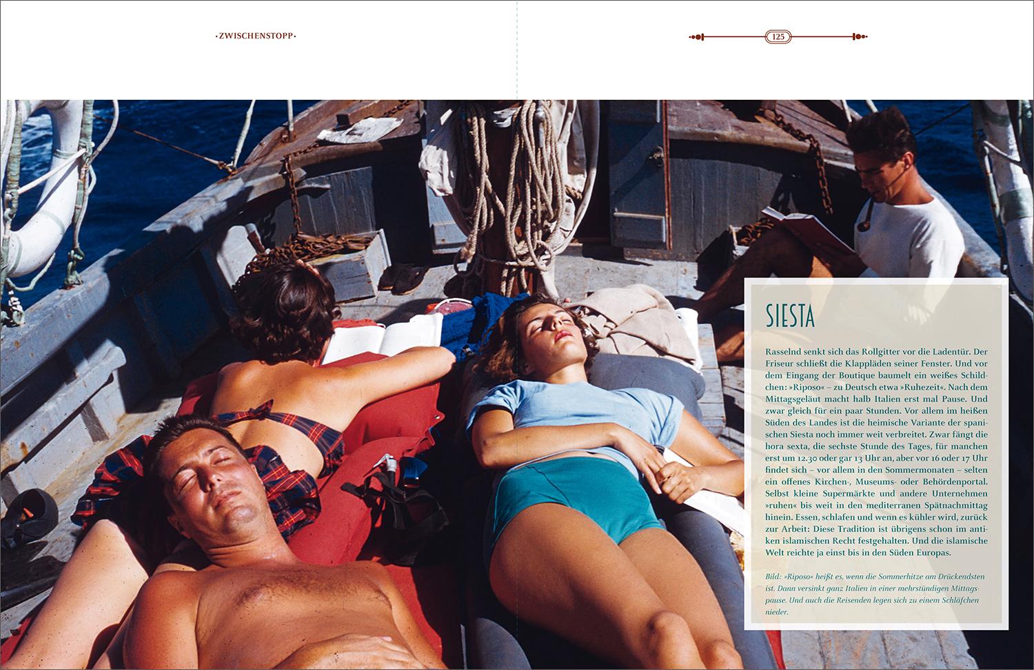 Beispielinhalt (Bild) KUNTH Bildband Heute so schön wie damals, Legendäre Urlaubsorte in Italien