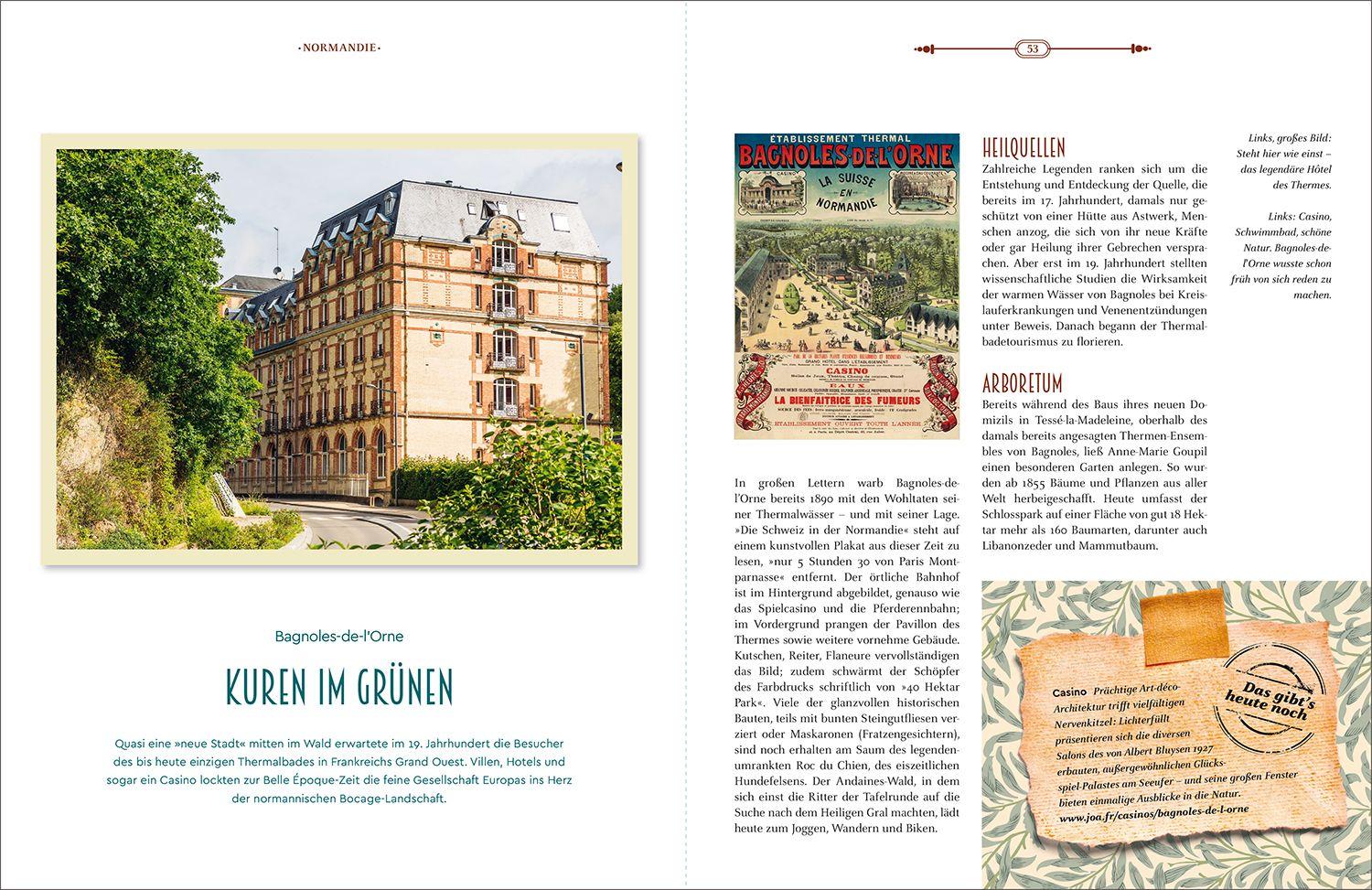 Beispielinhalt (Bild) KUNTH Bildband Heute so schön wie damals, Legendäre Urlaubsorte in Frankreich