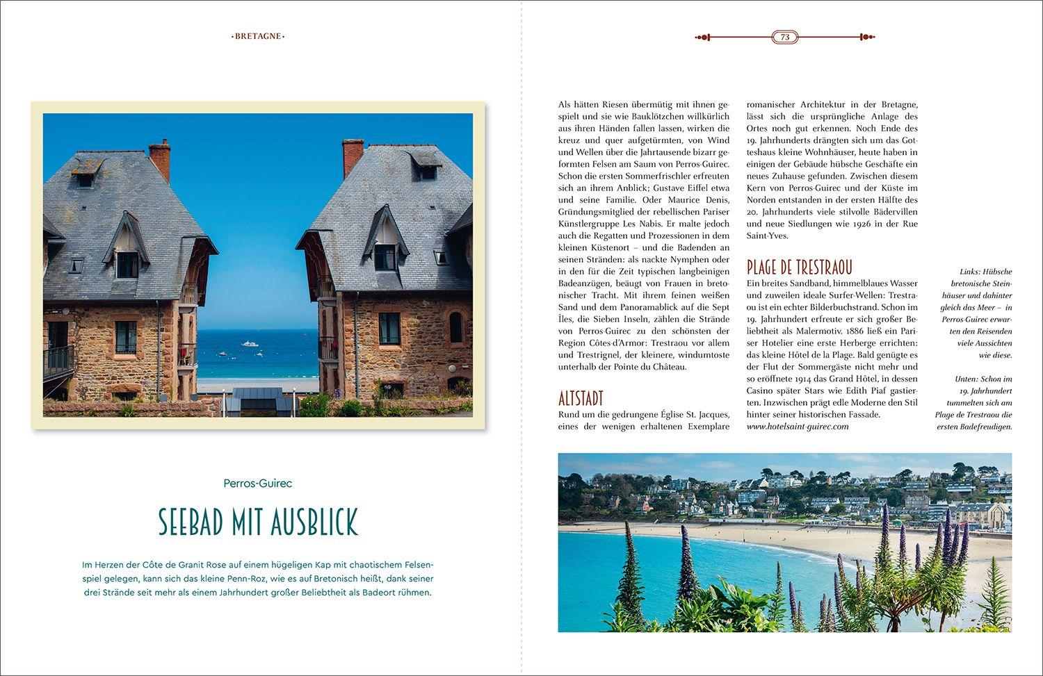 Beispielinhalt (Bild) KUNTH Bildband Heute so schön wie damals, Legendäre Urlaubsorte in Frankreich