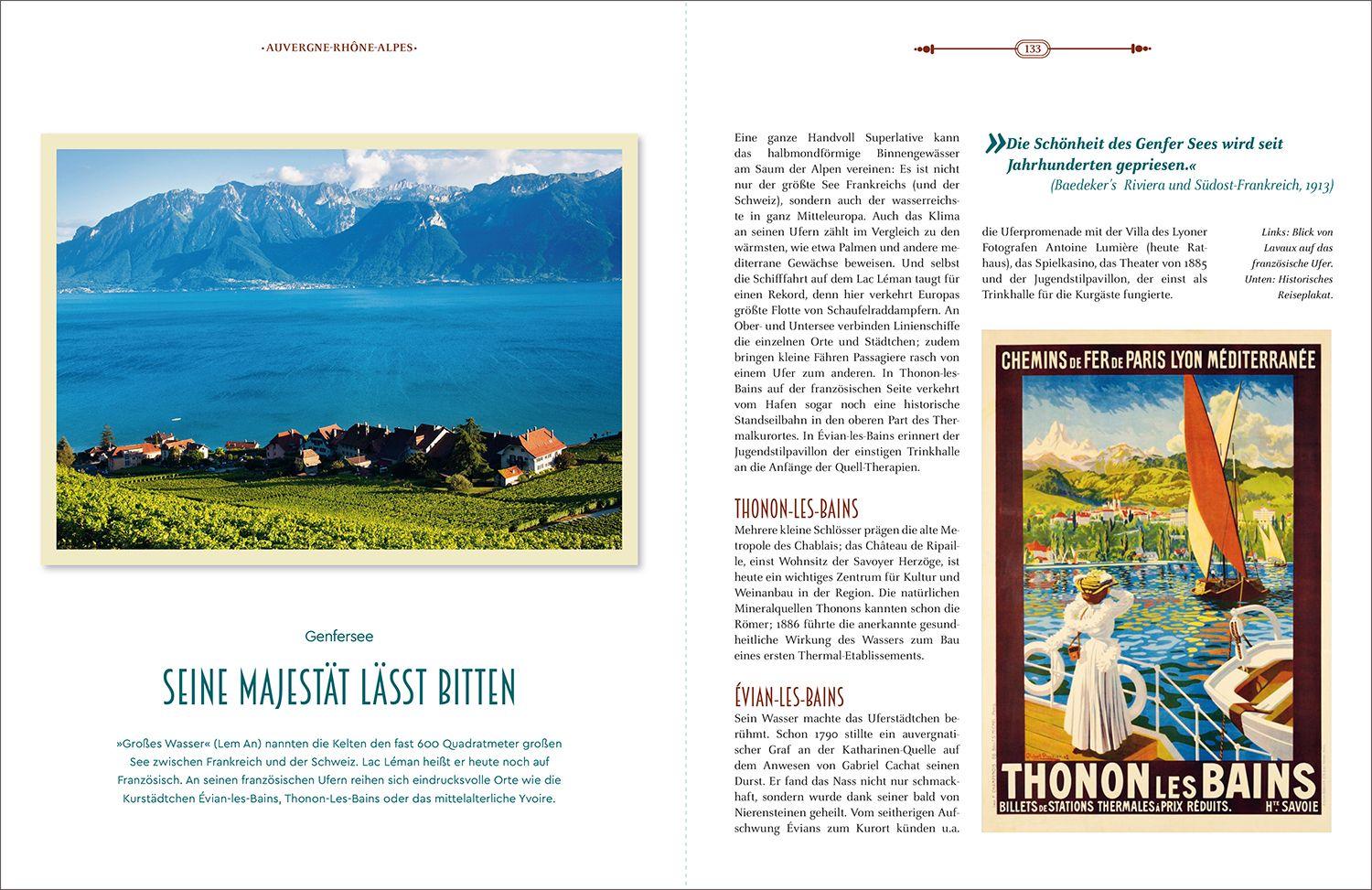 Beispielinhalt (Bild) KUNTH Bildband Heute so schön wie damals, Legendäre Urlaubsorte in Frankreich