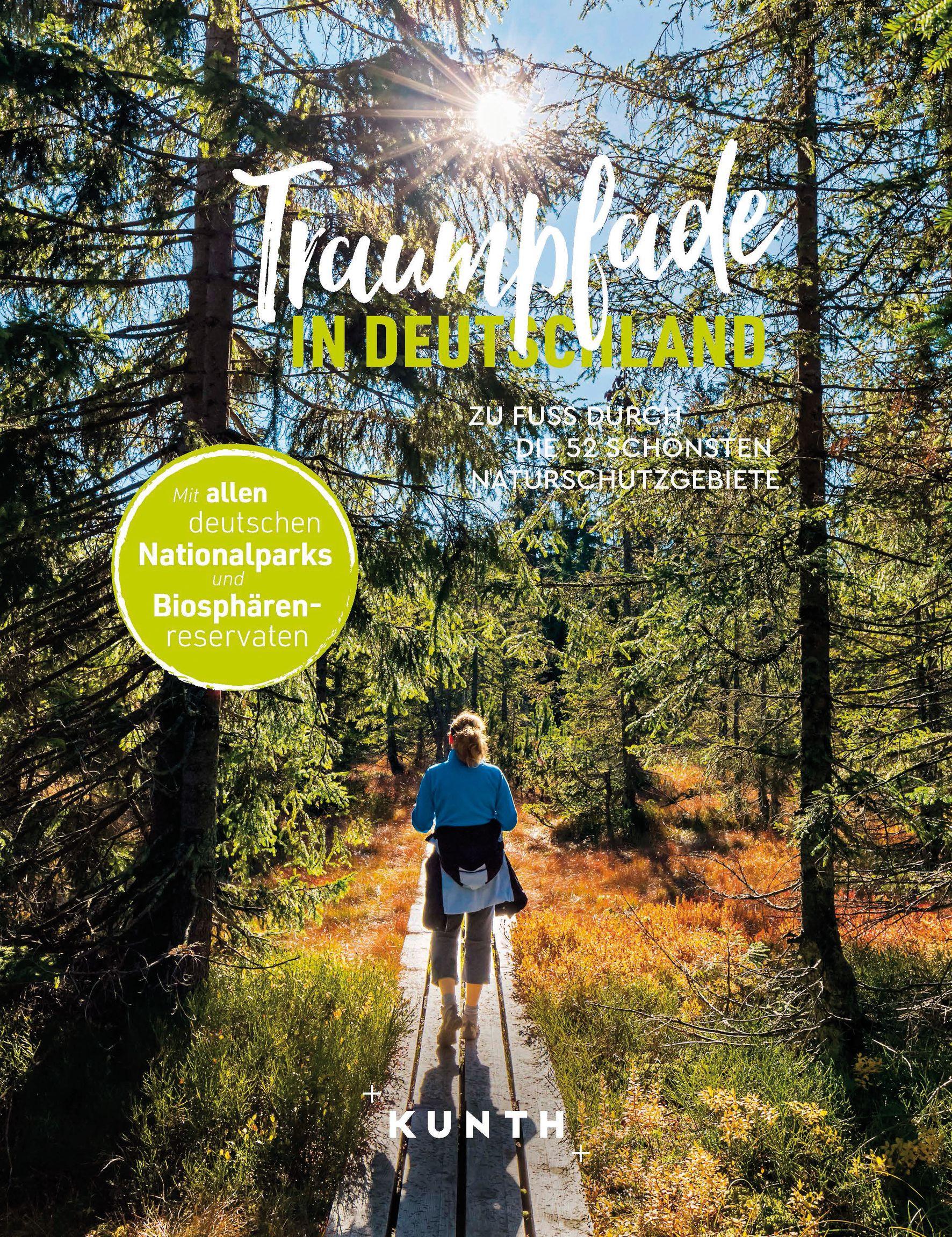 Vorderes Coverbild KUNTH Traumpfade in Deutschland