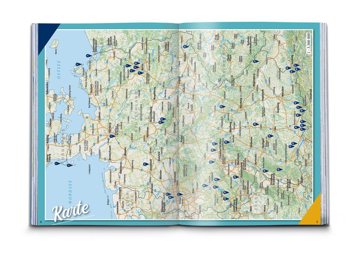 Beispielinhalt (Bild) KOMPASS Schräge Touren Deutschland, 47 Touren