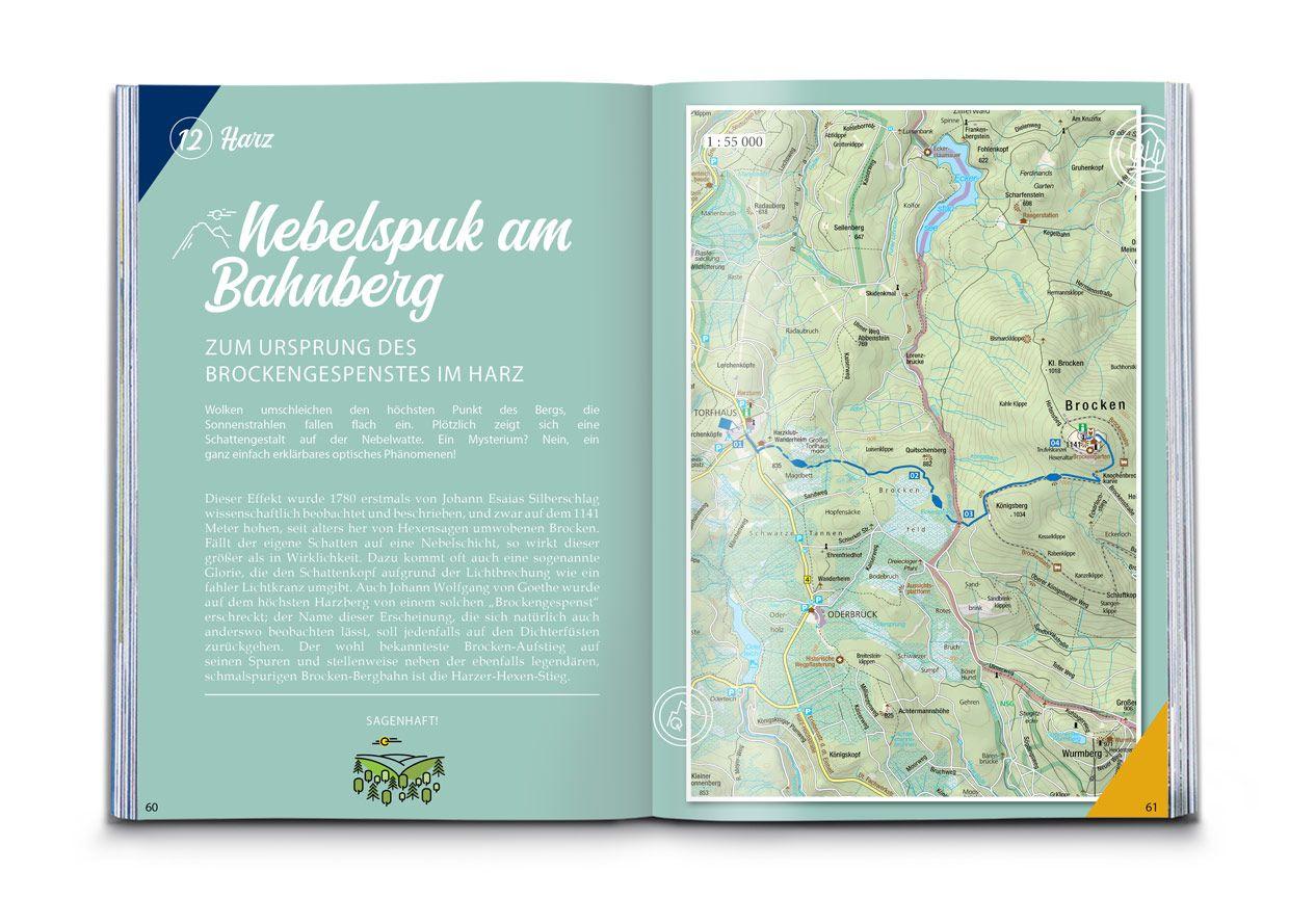 Beispielinhalt (Bild) KOMPASS Schräge Touren Deutschland, 47 Touren