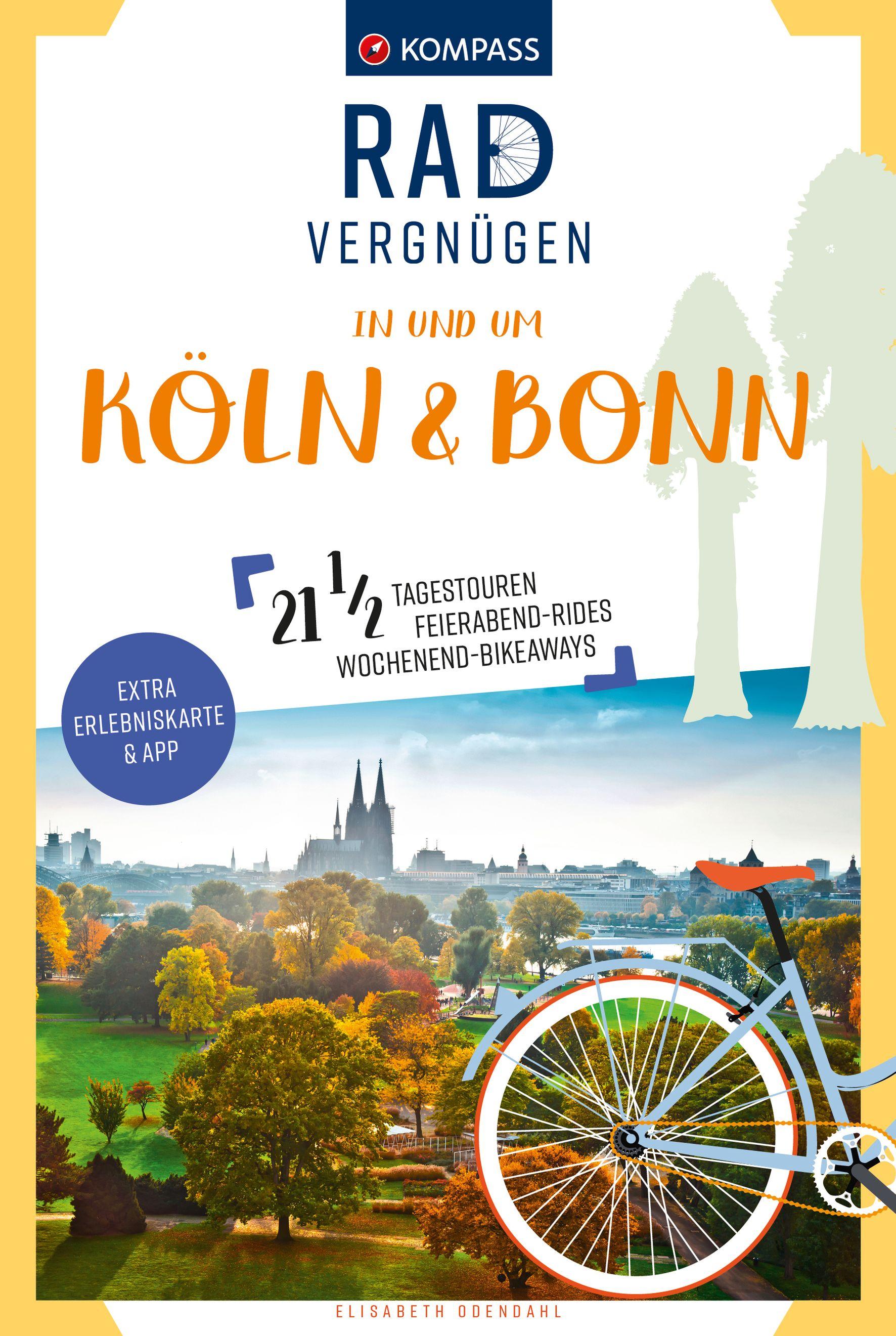 Vorderes Coverbild KOMPASS Radvergnügen in und um Köln & Bonn