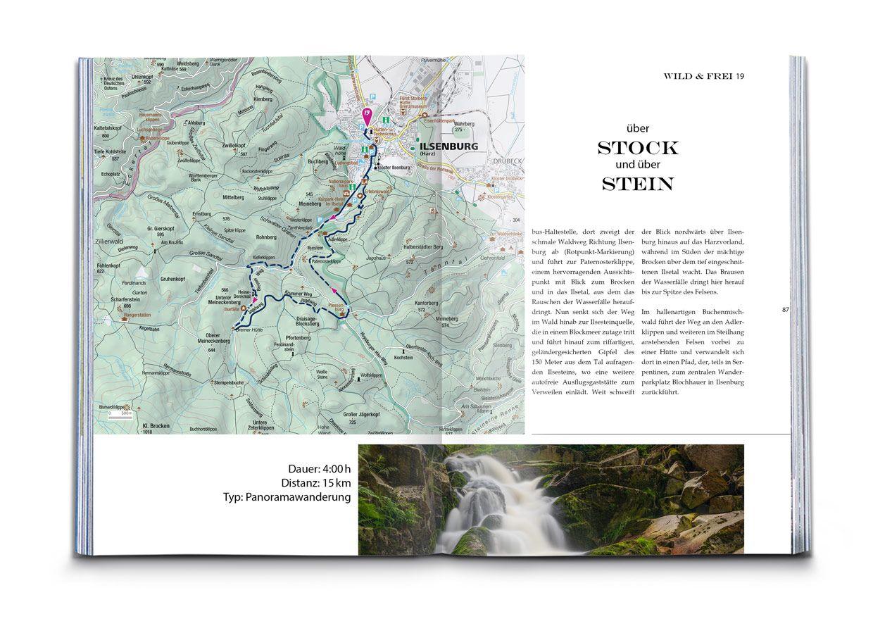 Beispielinhalt (Bild) KOMPASS Offline, 50 Legendäre Outdoor-Erlebnisse, Deutschland