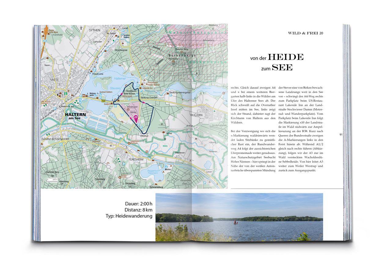 Beispielinhalt (Bild) KOMPASS Offline, 50 Legendäre Outdoor-Erlebnisse, Deutschland