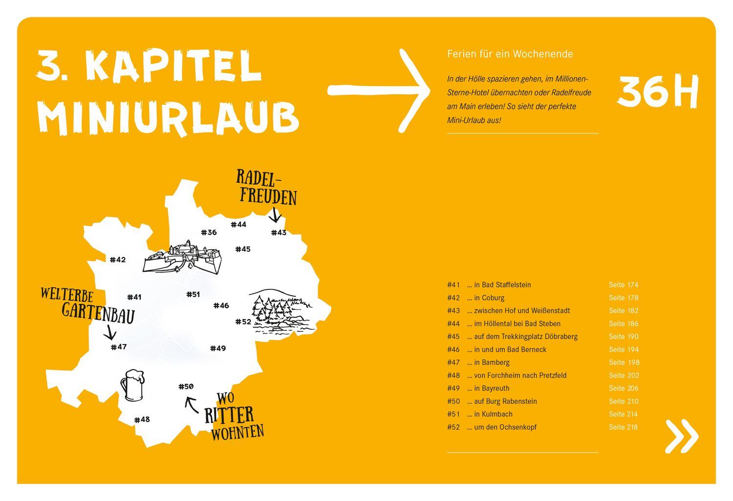 Beispielinhalt (Bild) 52 kleine & große Eskapaden in Oberfranken