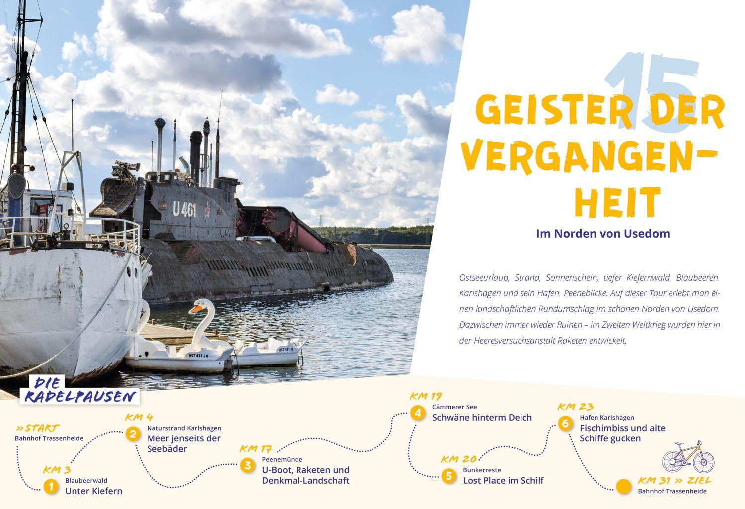 Beispielinhalt (Bild) DUMONT Radelzeit an der Ostsee in Mecklenburg-Vorpommern