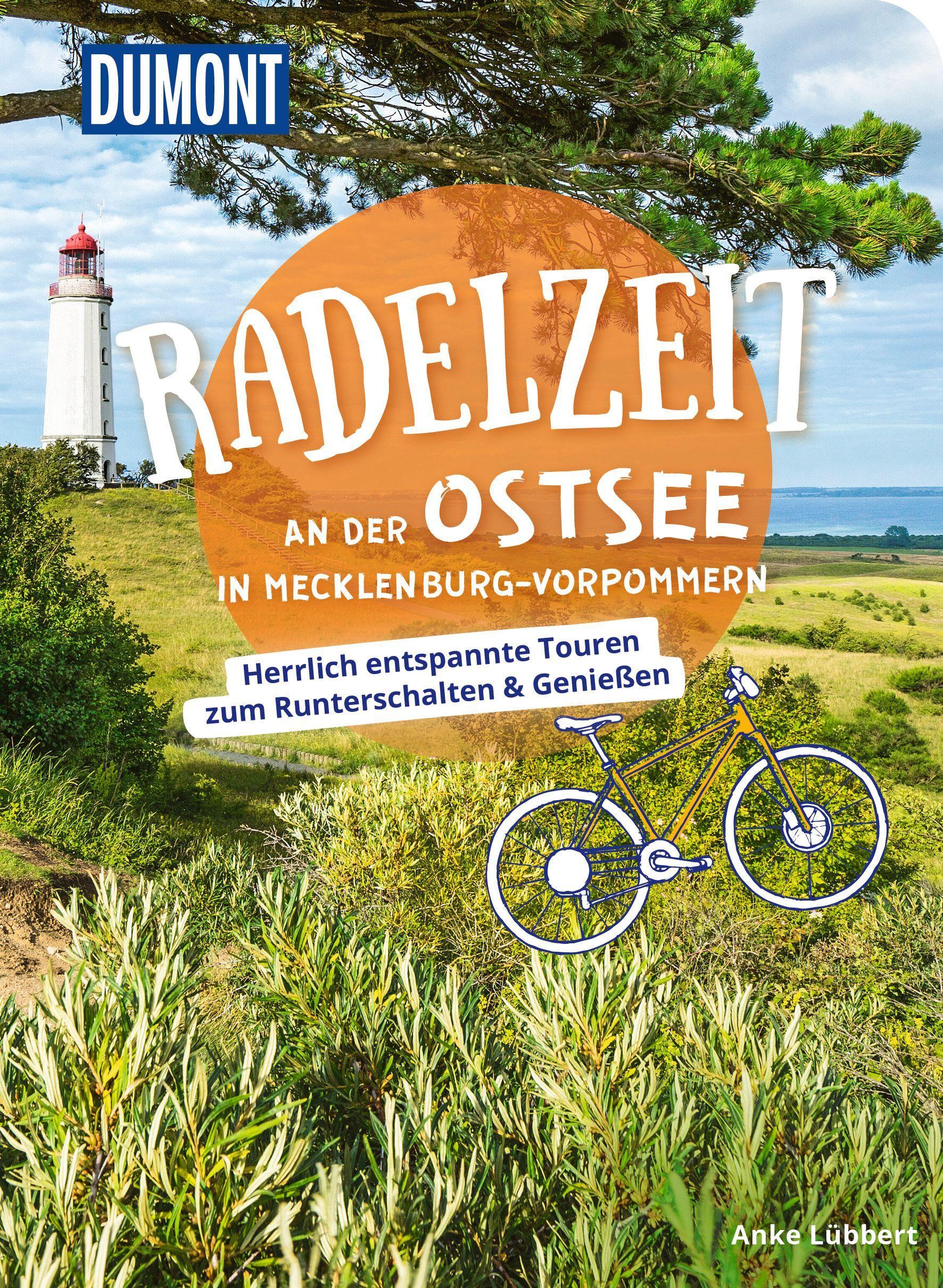 Vorderes Coverbild DUMONT Radelzeit an der Ostsee in Mecklenburg-Vorpommern