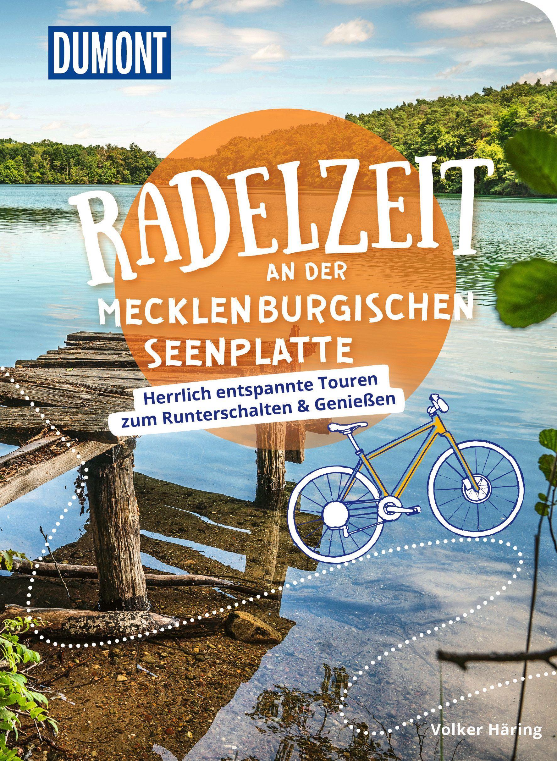 Vorderes Coverbild DUMONT Radelzeit an der Mecklenburgischen Seenplatte