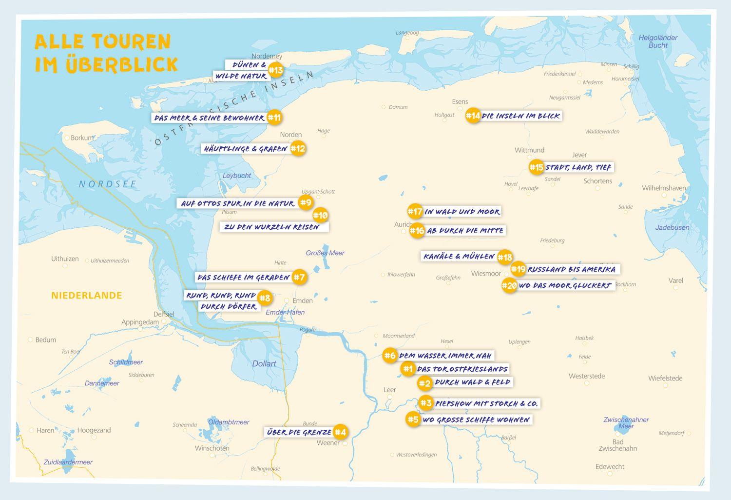 Beispielinhalt (Bild) DUMONT Radelzeit in Ostfriesland