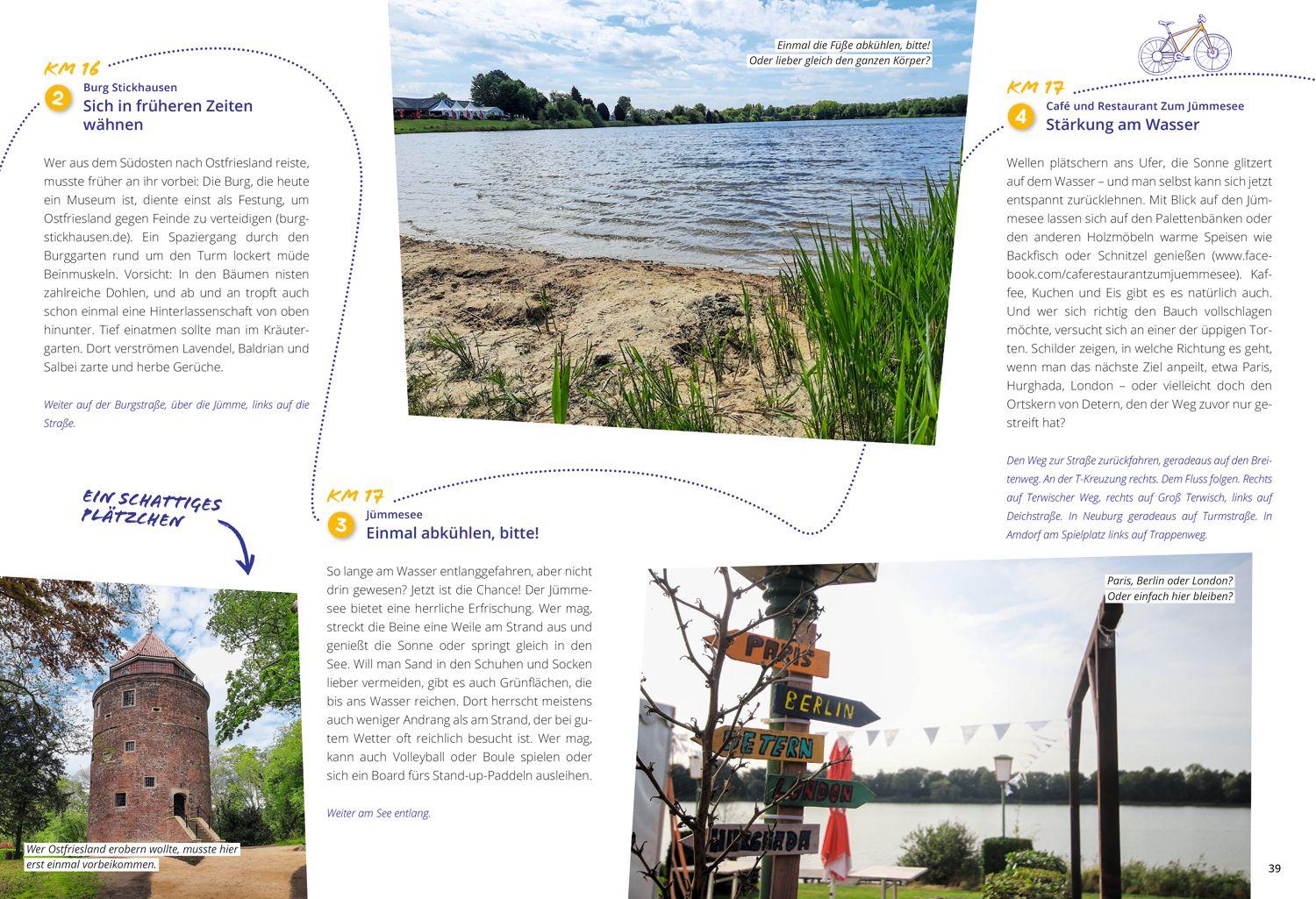 Beispielinhalt (Bild) DUMONT Radelzeit in Ostfriesland