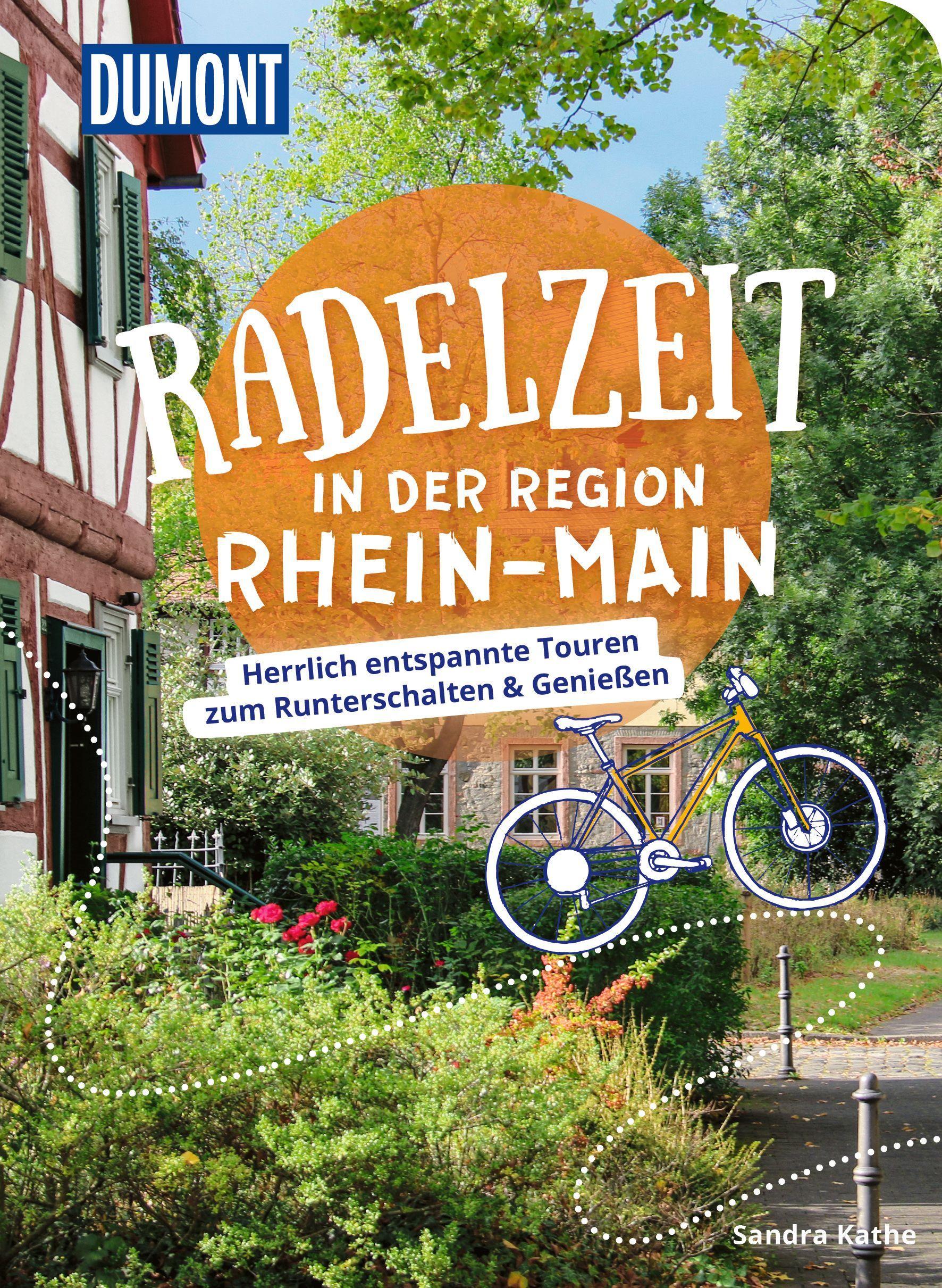 Vorderes Coverbild DUMONT Radelzeit in der Region Rhein-Main