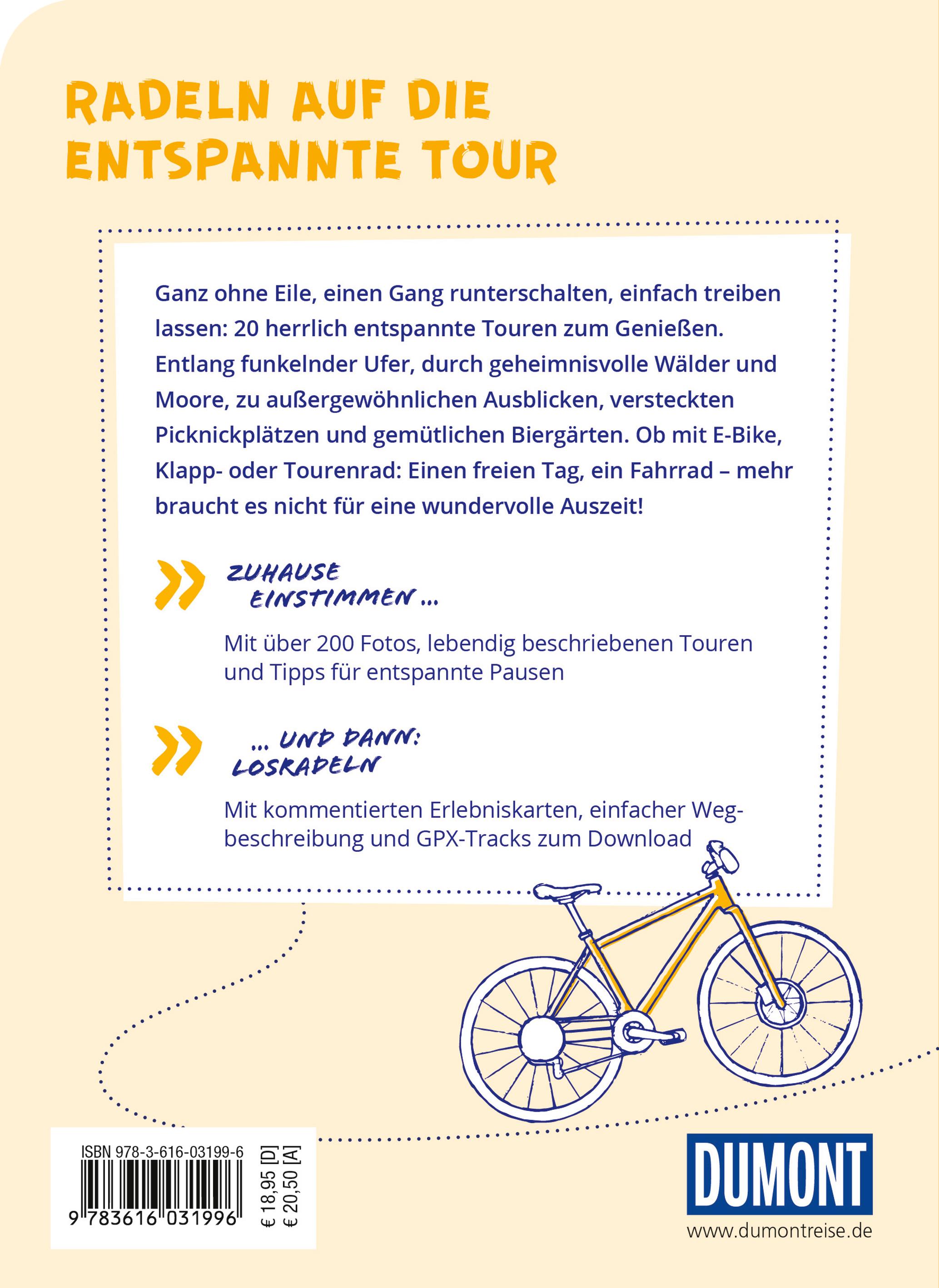 Rückseitencover DUMONT Radelzeit in und um München