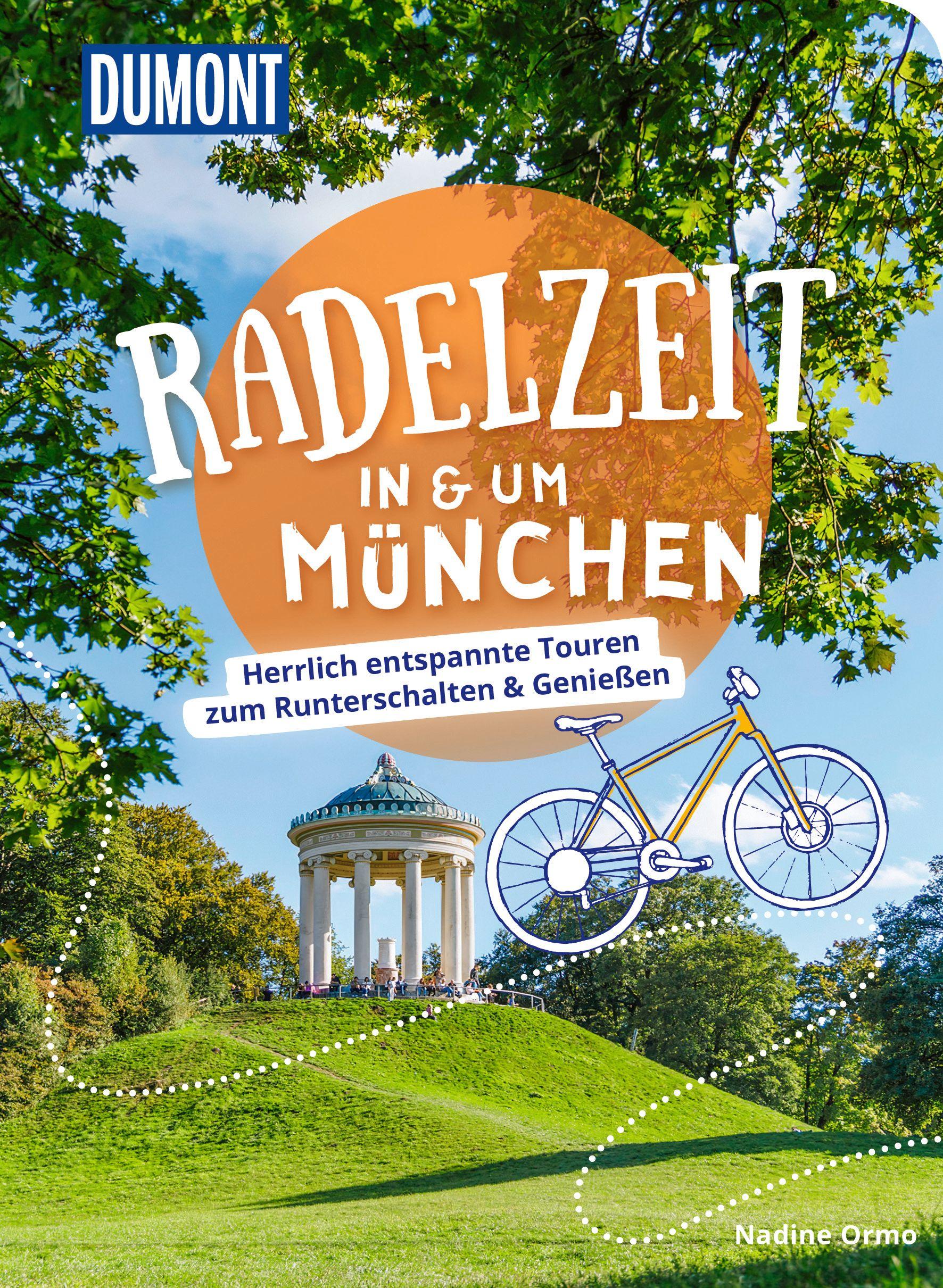 Vorderes Coverbild DUMONT Radelzeit in und um München