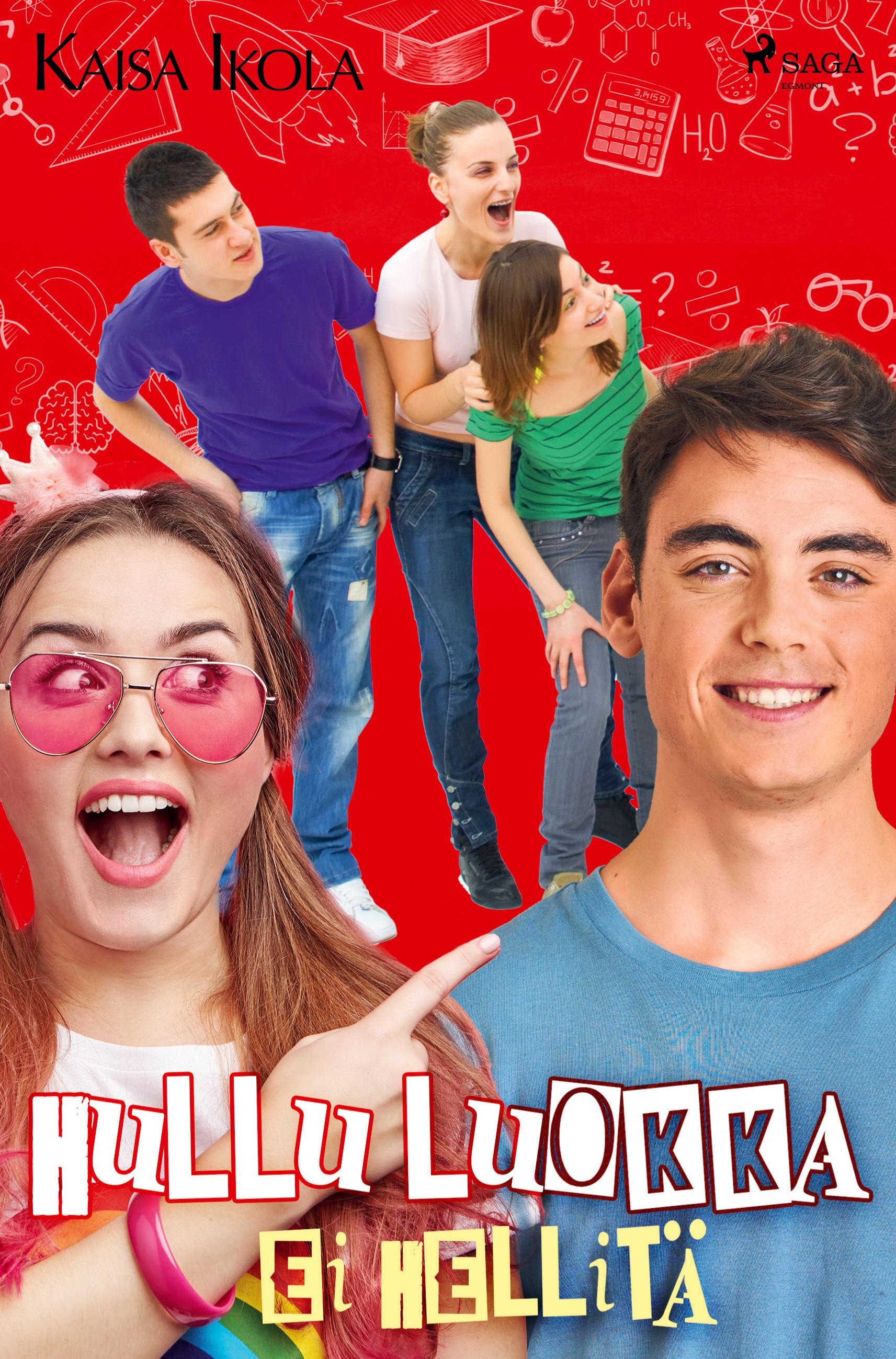 Vorderes Coverbild Hullu luokka ei hellitä