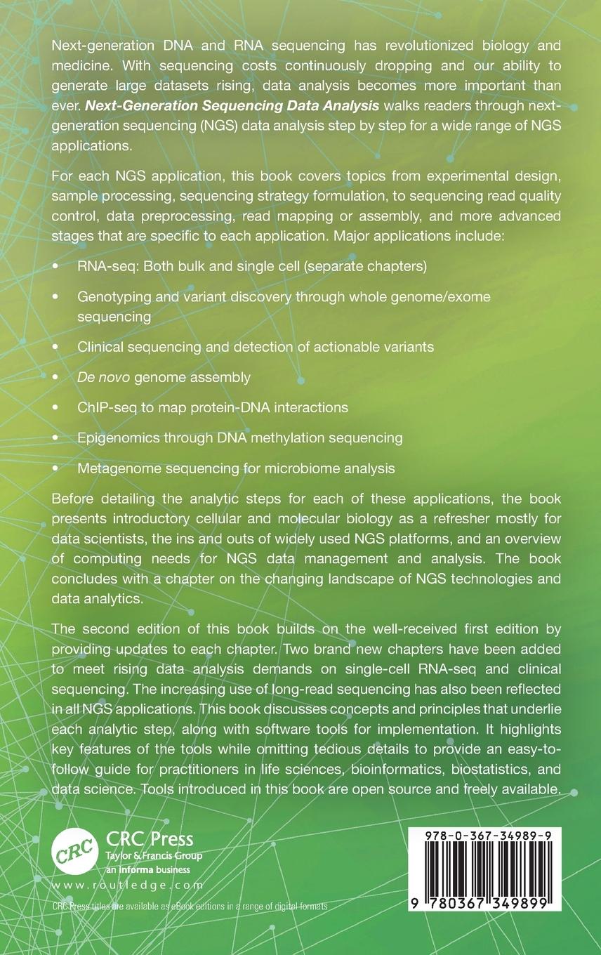 Rückseitencover Next-Generation Sequencing Data Analysis