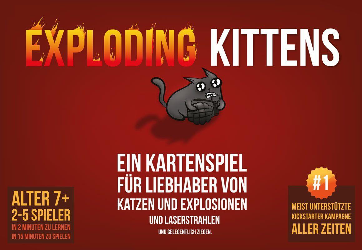 Beispielinhalt (Bild) Exploding Kittens