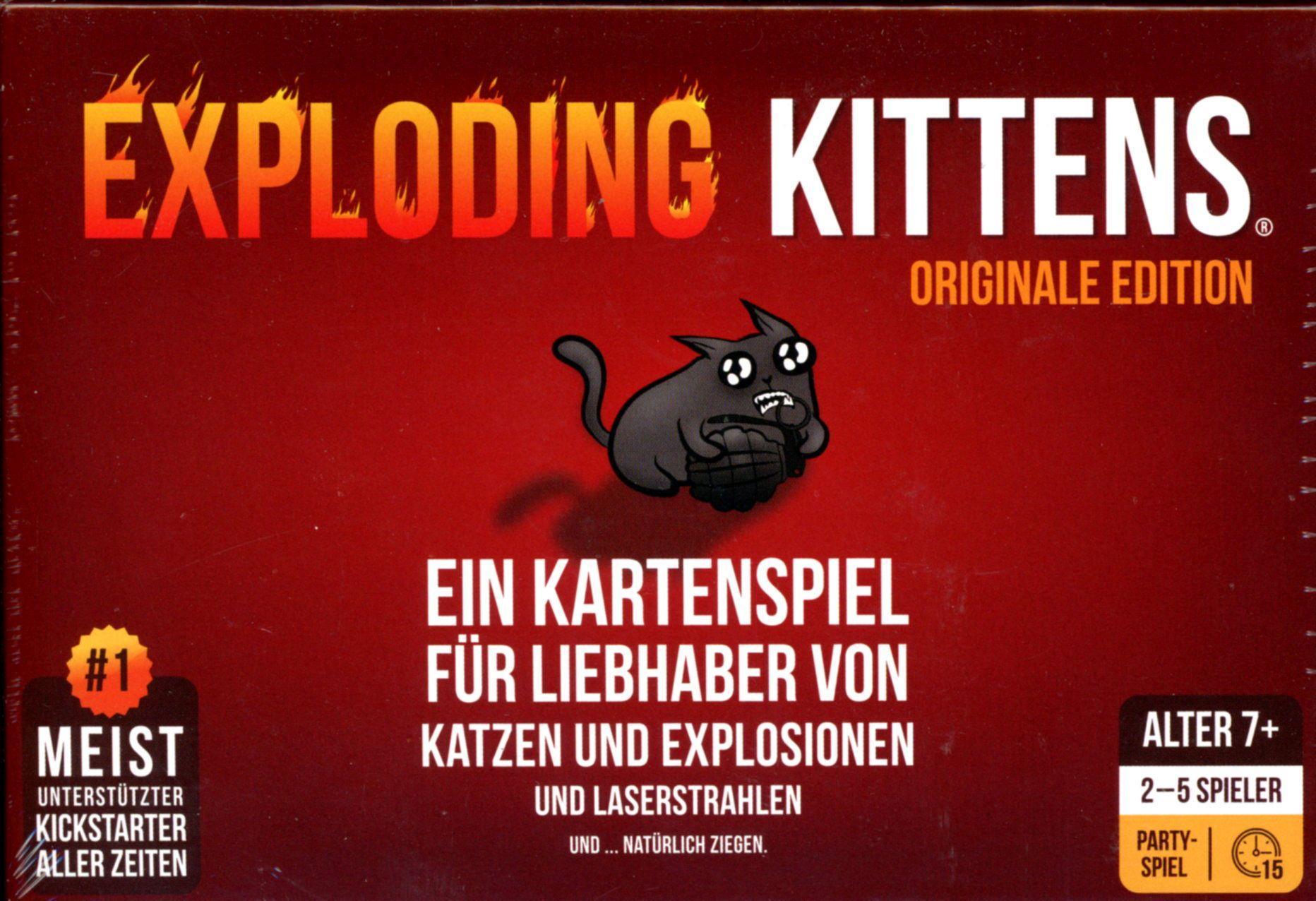 Vorderes Coverbild Exploding Kittens