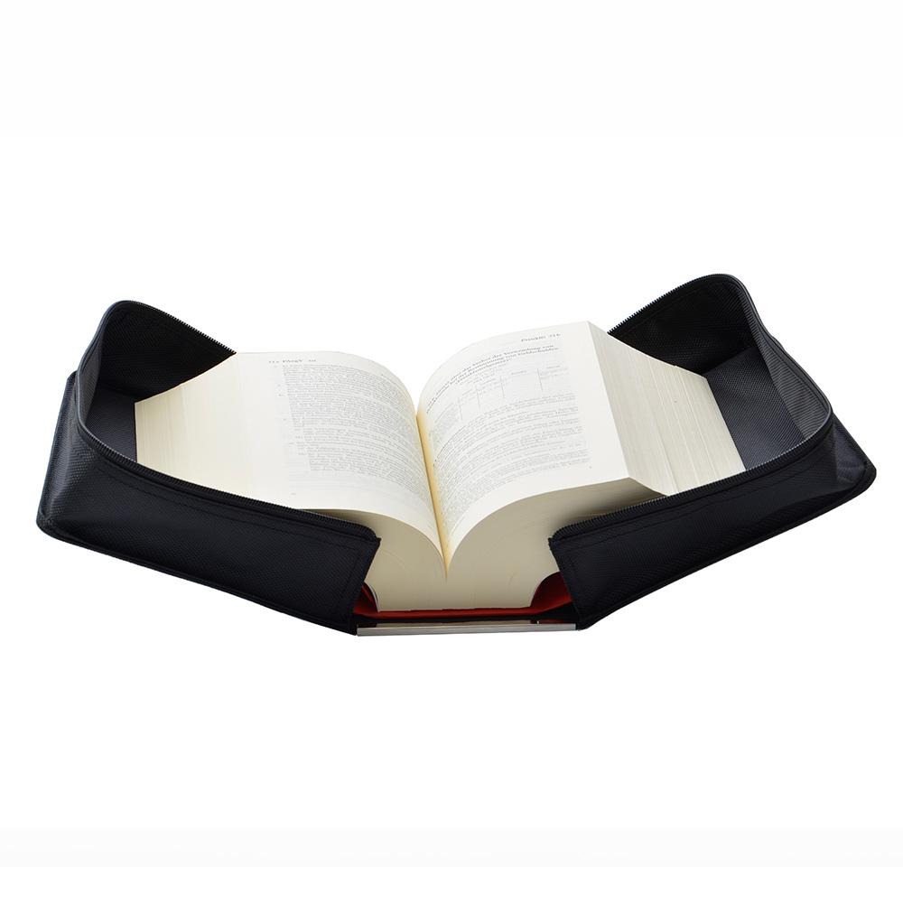 Beispielinhalt (Bild) SKIN Tasche BASIC Gr. XL (Habersack) onyx-schwarz / mit Tragegurt & Buchstütze