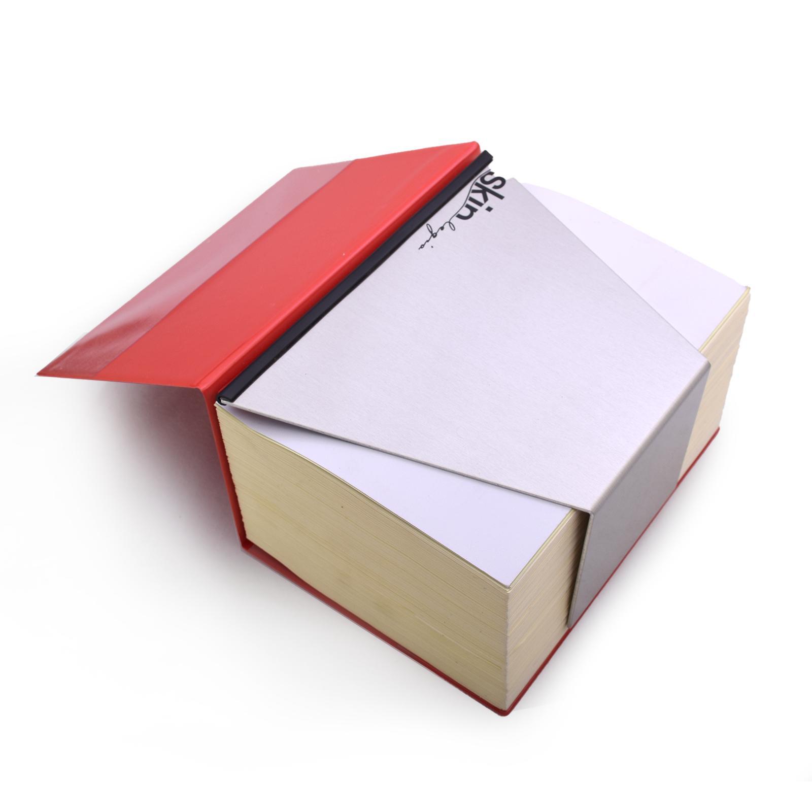 Beispielinhalt (Bild) SKIN Buchstütze LEGIS Gr. XL (Habersack) mit rutschfester Gummikante