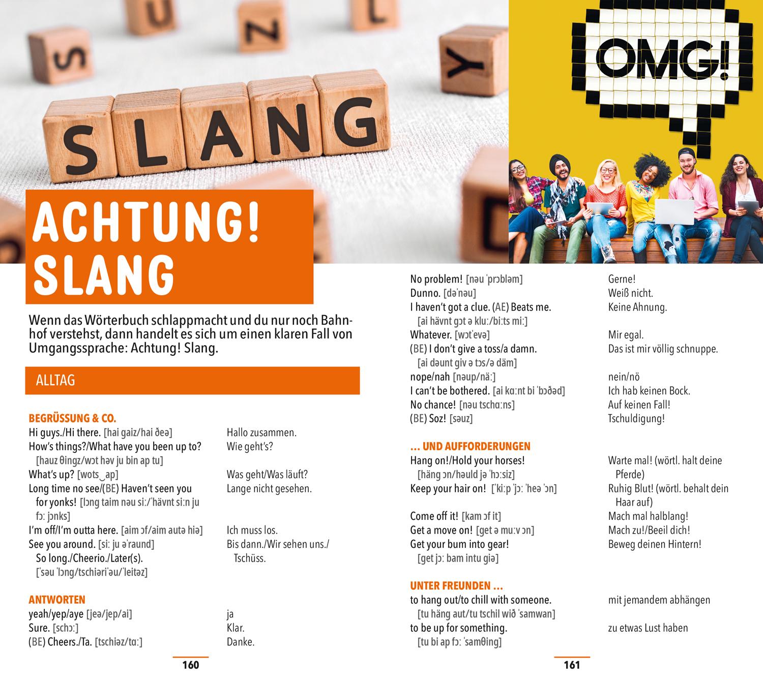 Beispielinhalt (Bild) MARCO POLO Sprachführer Englisch