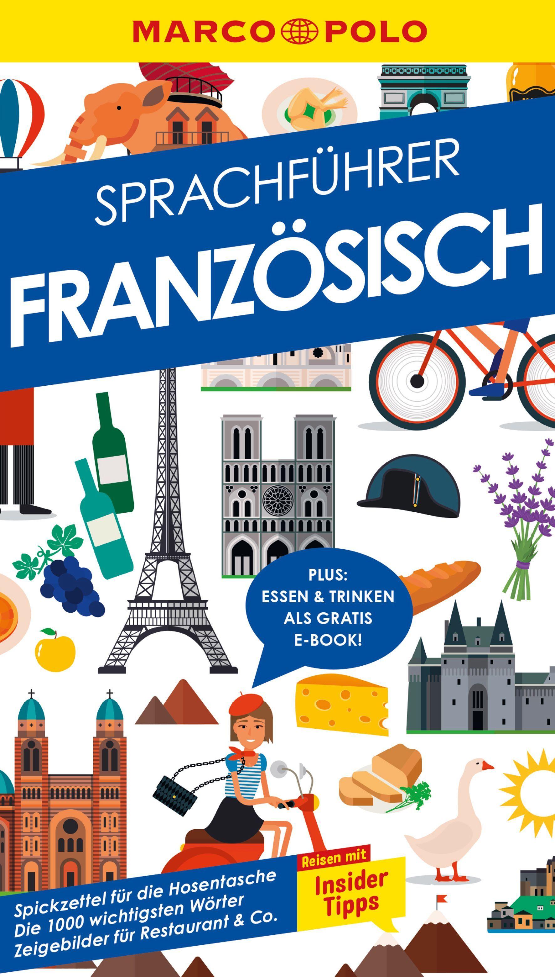 Vorderes Coverbild MARCO POLO Sprachführer Französisch