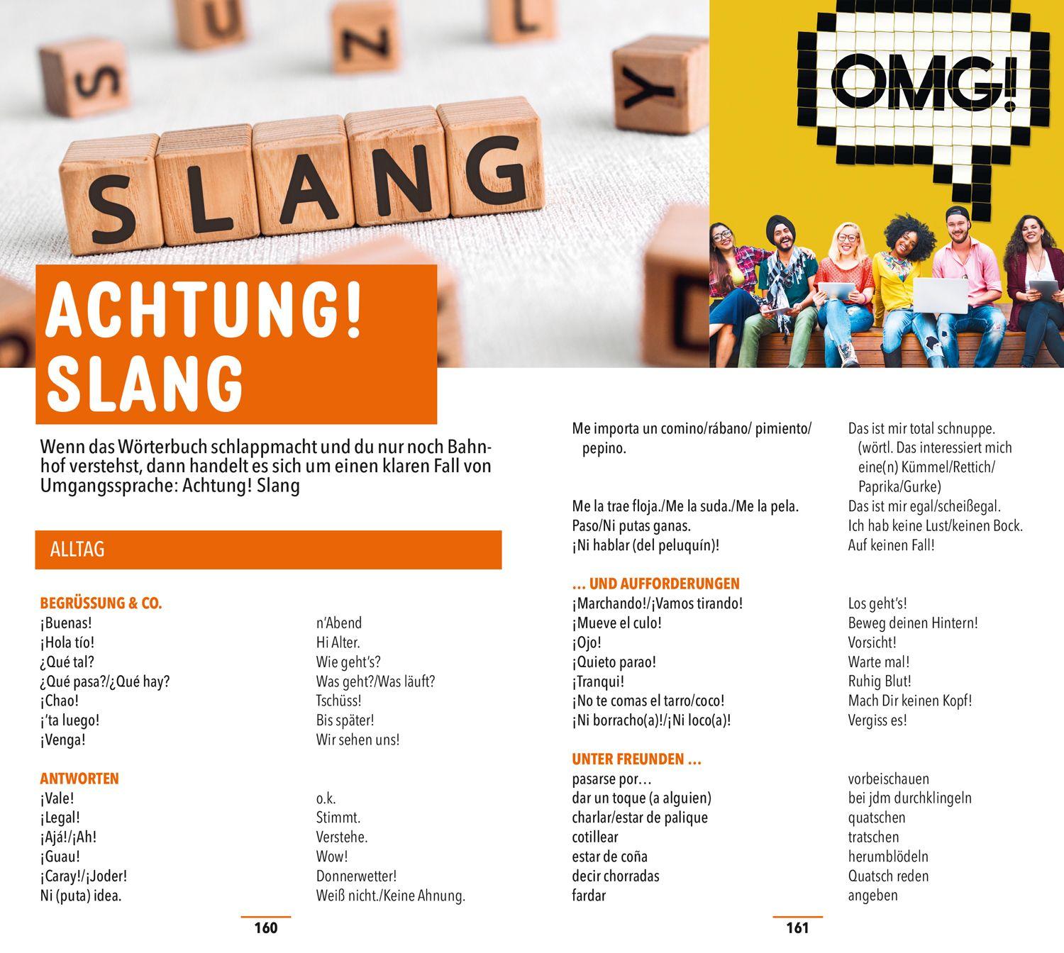 Beispielinhalt (Bild) MARCO POLO Sprachführer Spanisch