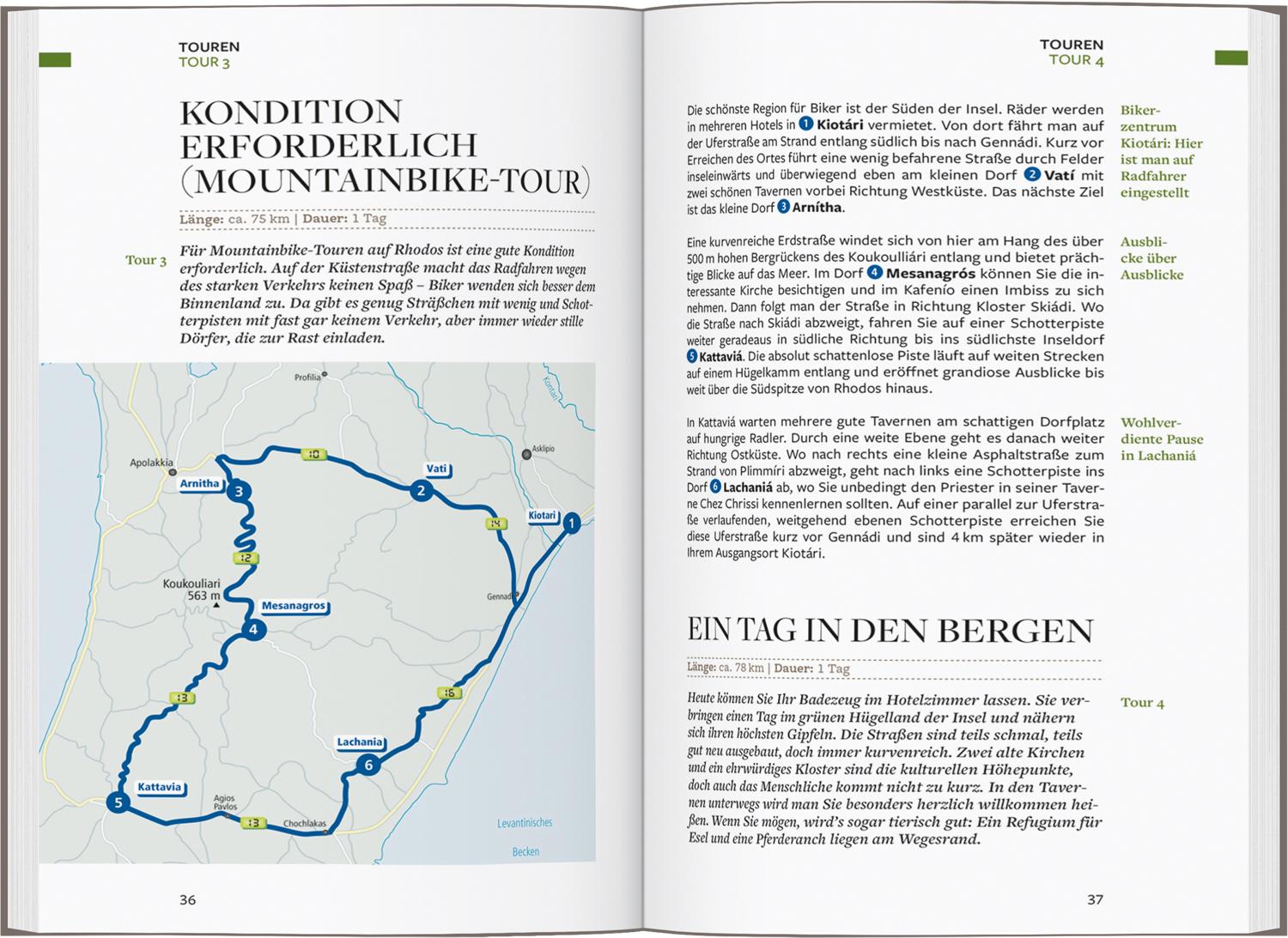 Beispielinhalt (Bild) Baedeker Reiseführer Rhodos