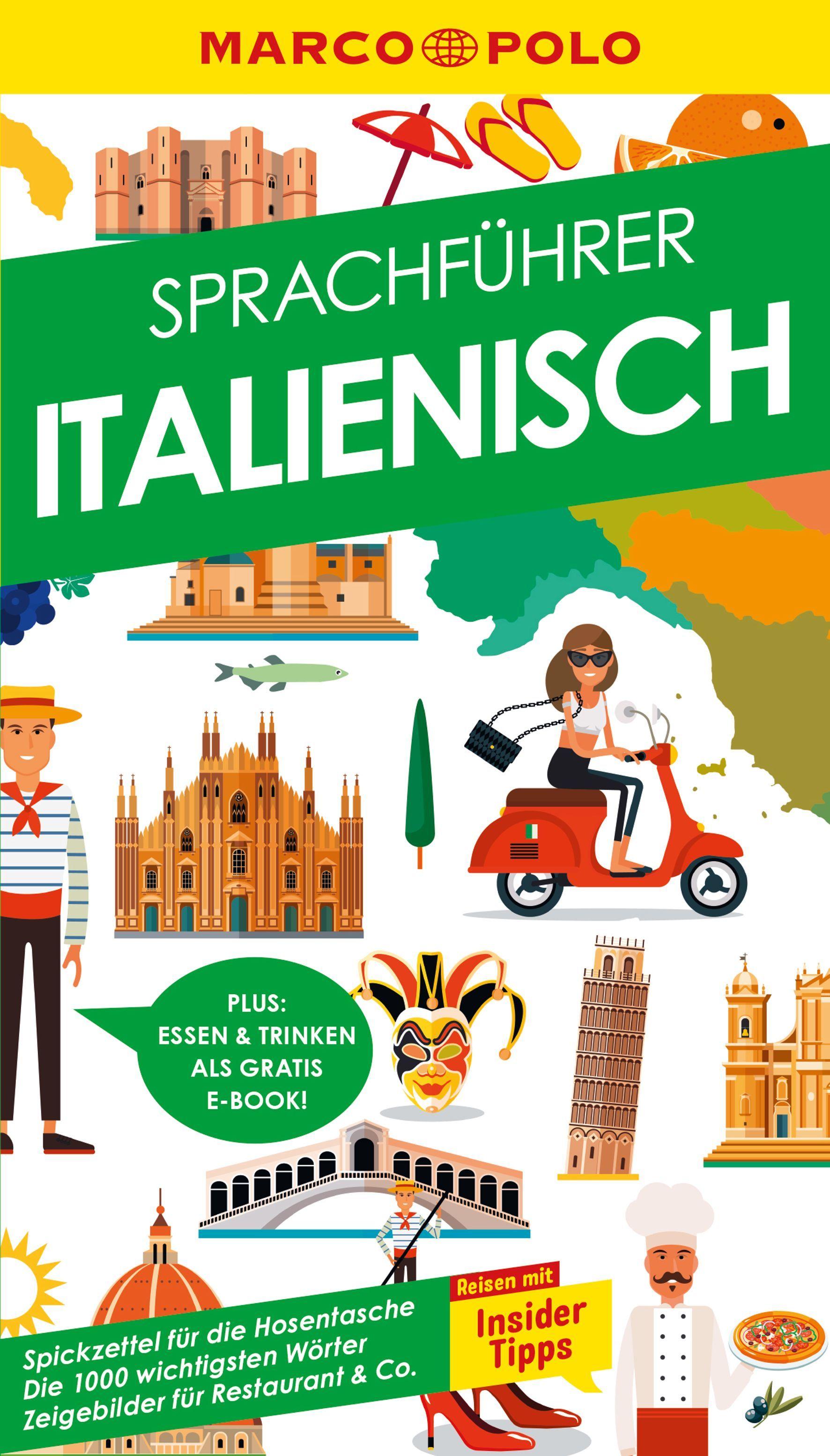 Vorderes Coverbild MARCO POLO Sprachführer Italienisch
