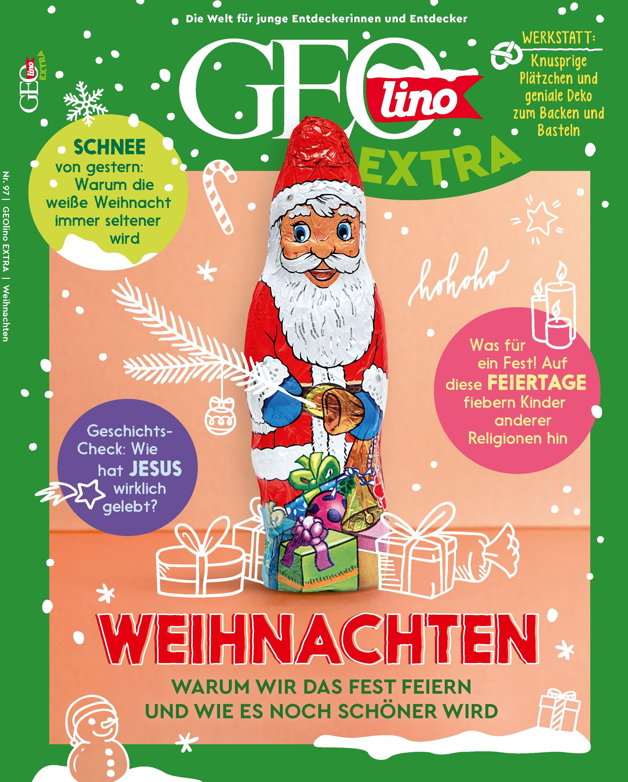 Vorderes Coverbild GEOlino Extra / GEOlino extra 97/2022 - Weihnachten