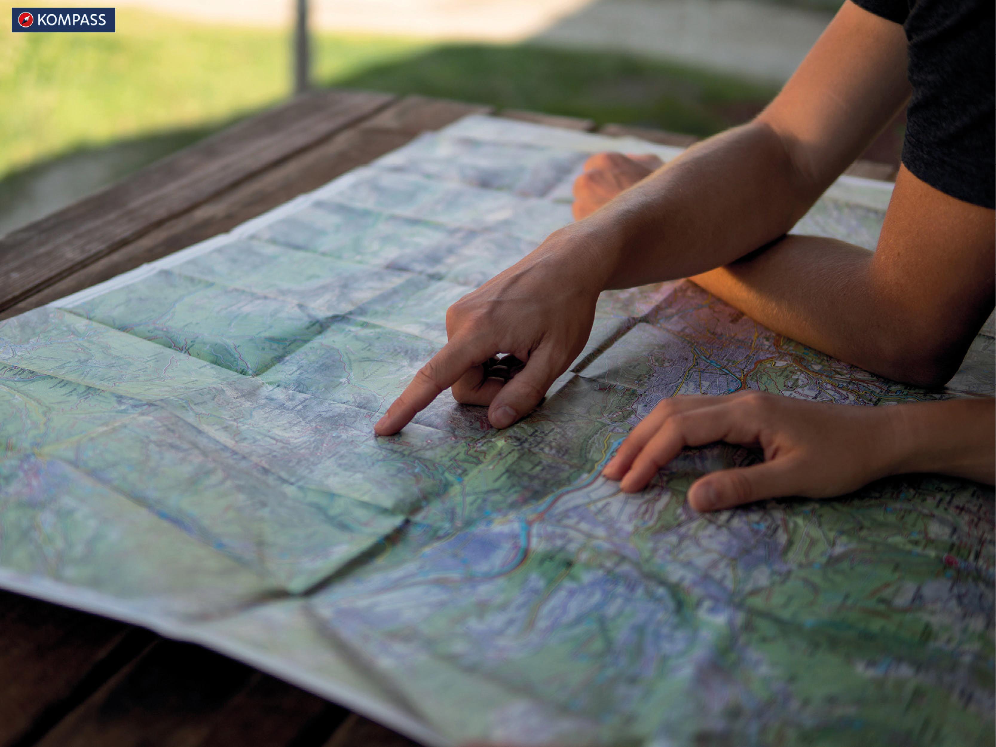 Beispielinhalt (Bild) KOMPASS Wanderkarte 67 Lungau, Radstädter Tauern, Maltatal 1:40.000